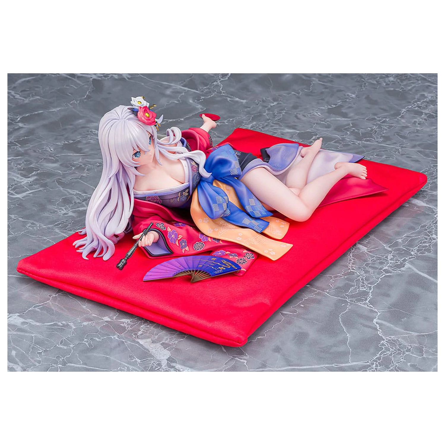 Neptunia x Senran Kagura Kip 1/7 Black Heart Kimono Ver. 10 cm fotografija izdelka
