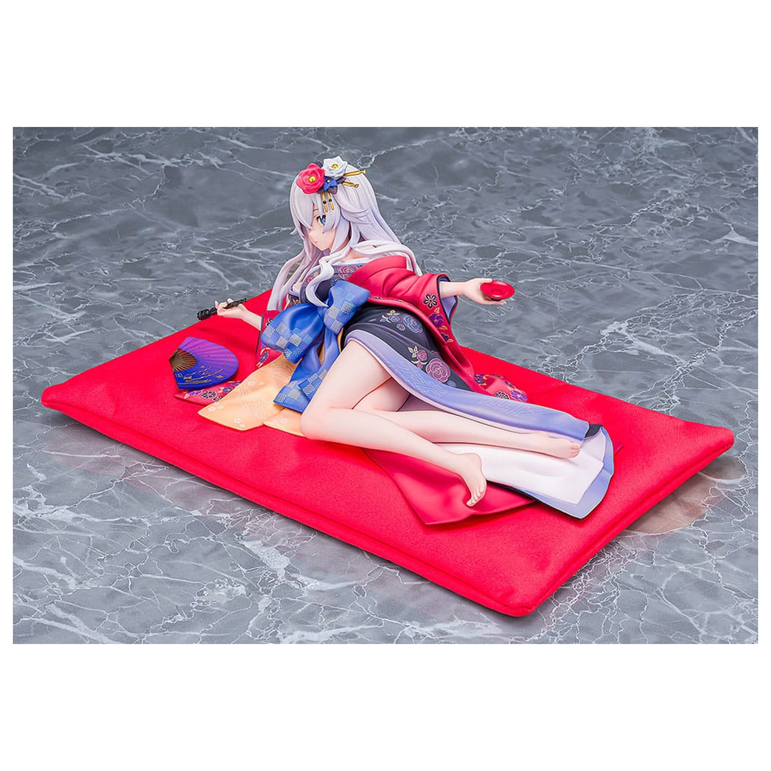 Neptunia x Senran Kagura Kip 1/7 Black Heart Kimono Ver. 10 cm fotografija izdelka