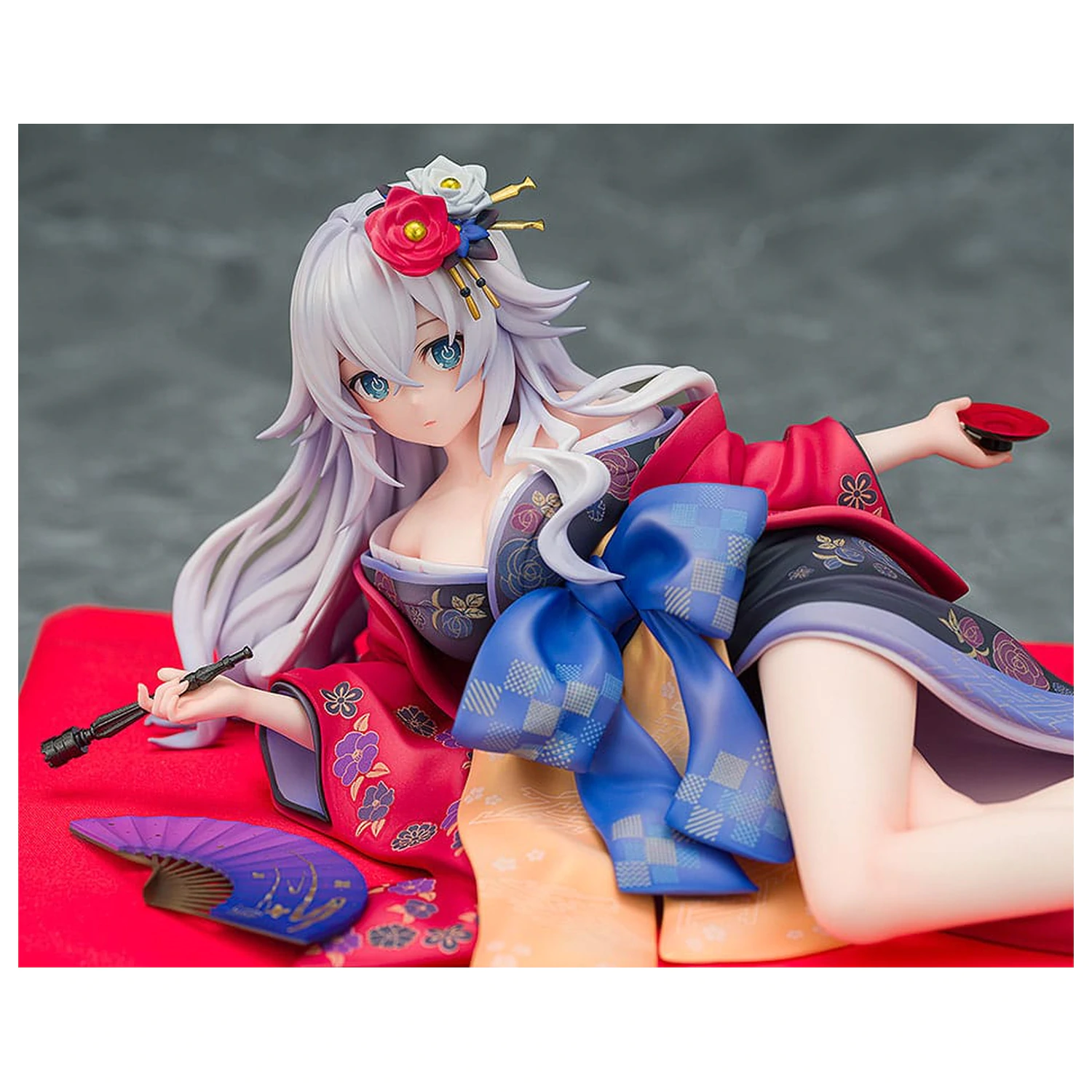 Neptunia x Senran Kagura Kip 1/7 Black Heart Kimono Ver. 10 cm fotografija izdelka
