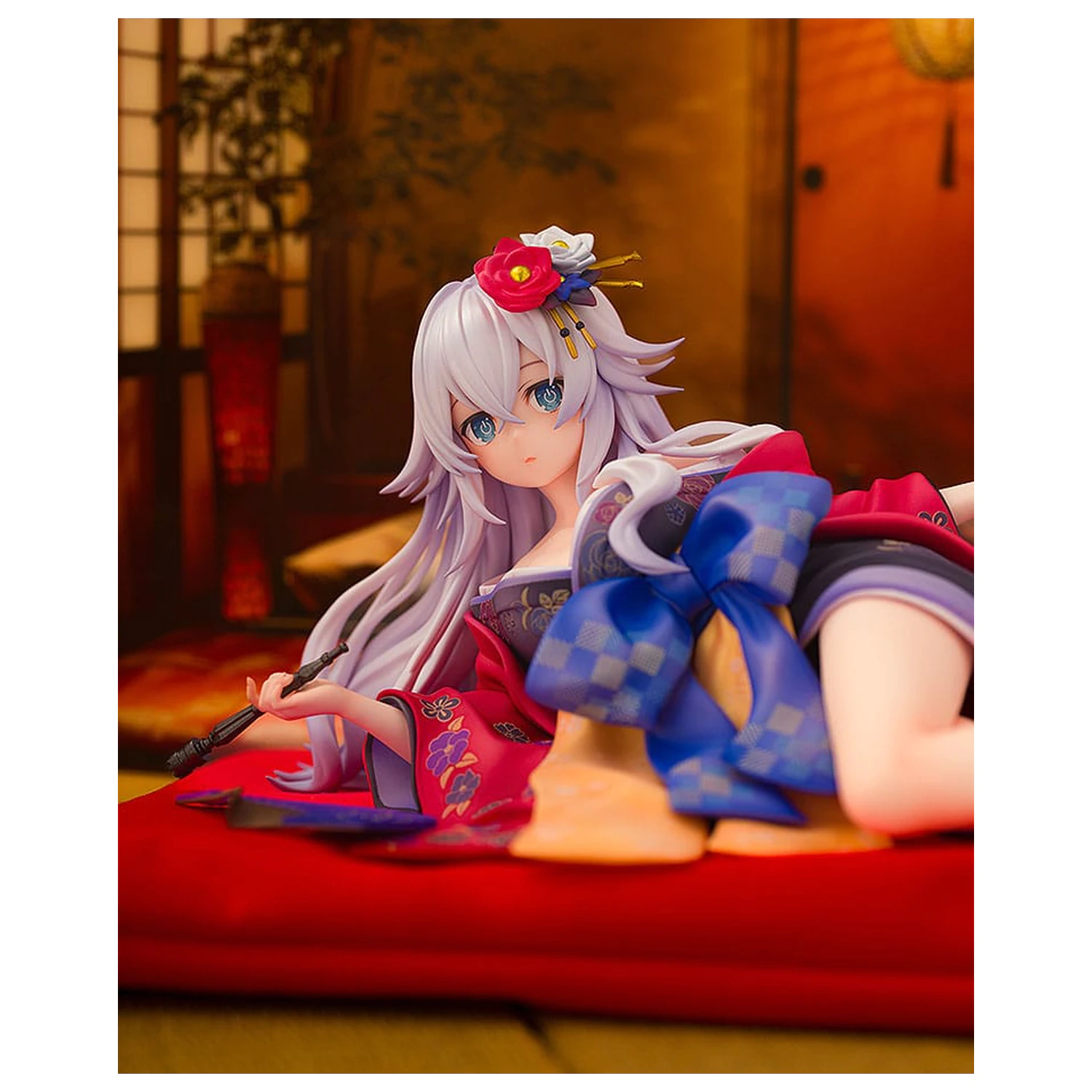 Neptunia x Senran Kagura Kip 1/7 Black Heart Kimono Ver. 10 cm fotografija izdelka