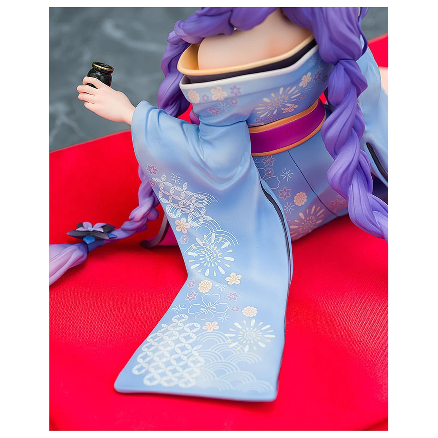 Neptunia x Senran Kagura Kip 1/7 Purple Heart Kimono Ver. 13 cm fotografija izdelka