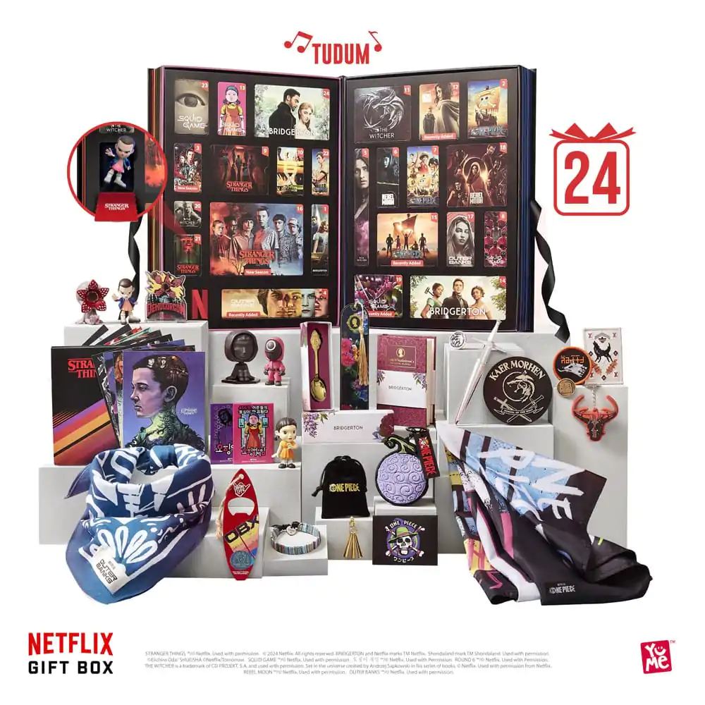 Netflix Darilna škatla Odštevanje fotografija izdelka