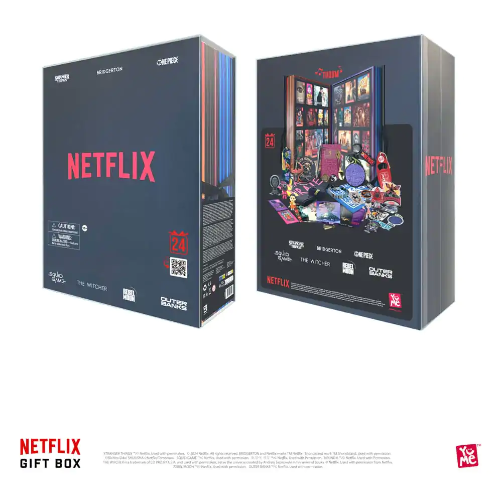 Netflix Darilna škatla Odštevanje fotografija izdelka
