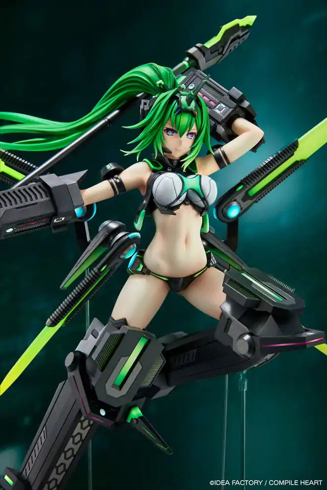 New Dimension Game Neptunia VII PVC kip 1/7 Next Green Limited Edition 38 cm fotografija izdelka