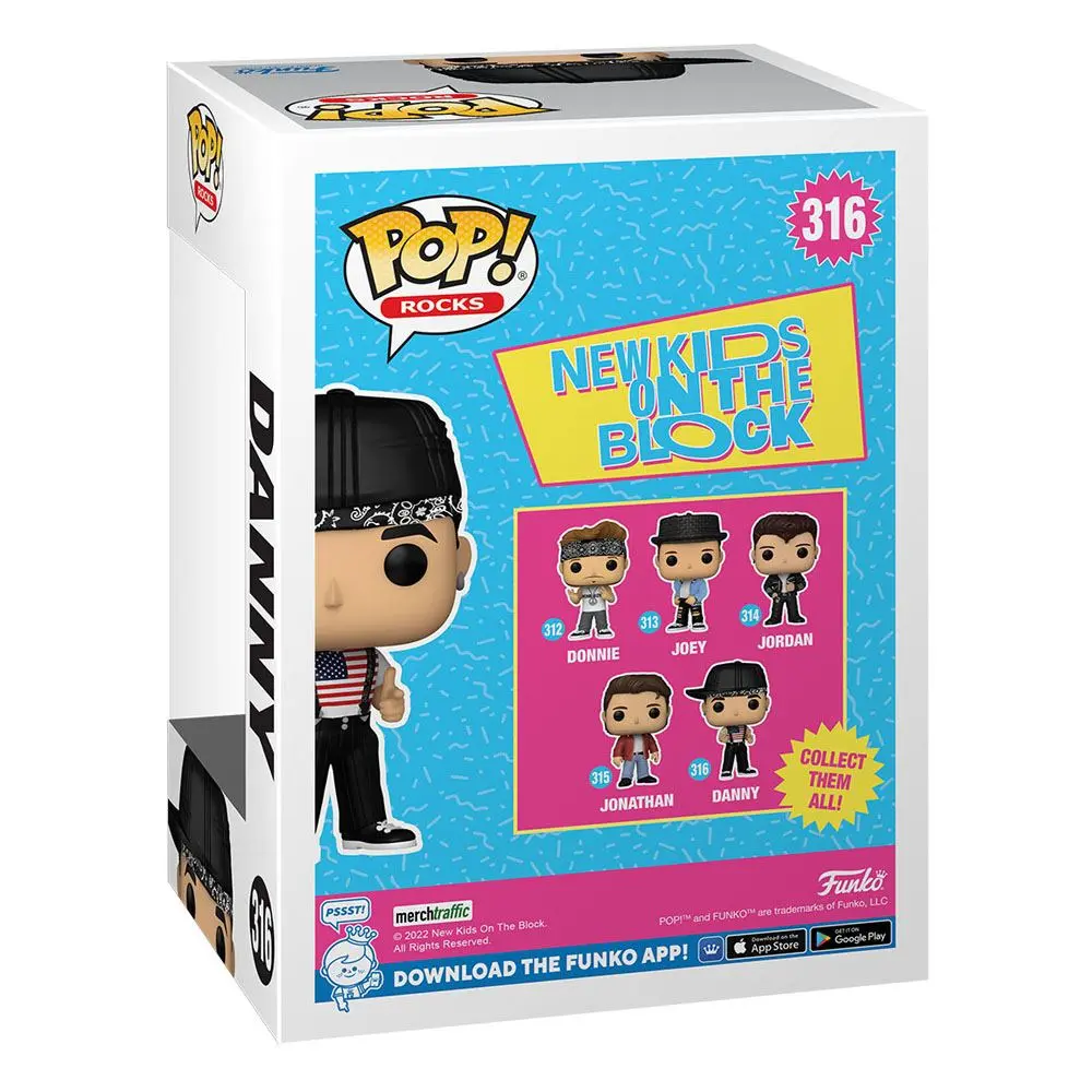 New Kids on the Block POP! Rocks Vinyl Figurica Danny 9 cm fotografija izdelka