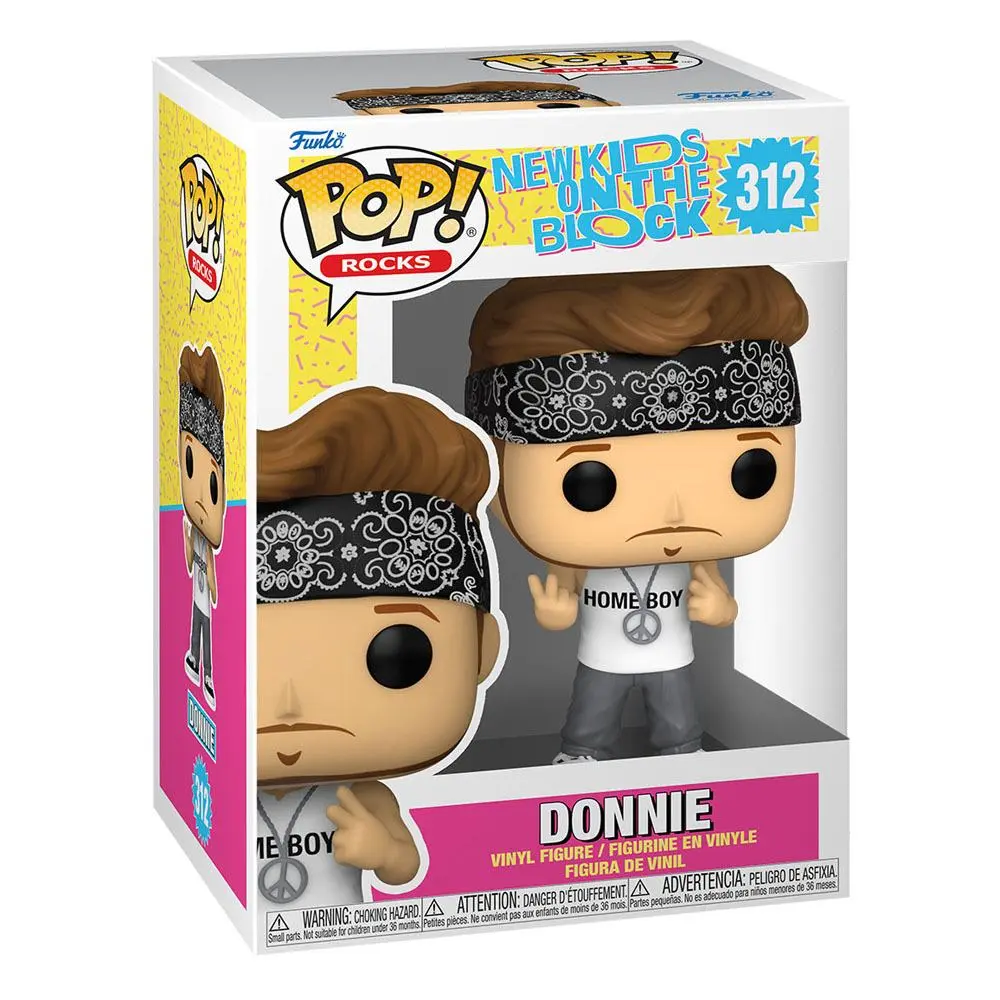 New Kids on the Block POP! Rocks Vinyl Figura Donnie 9 cm fotografija izdelka