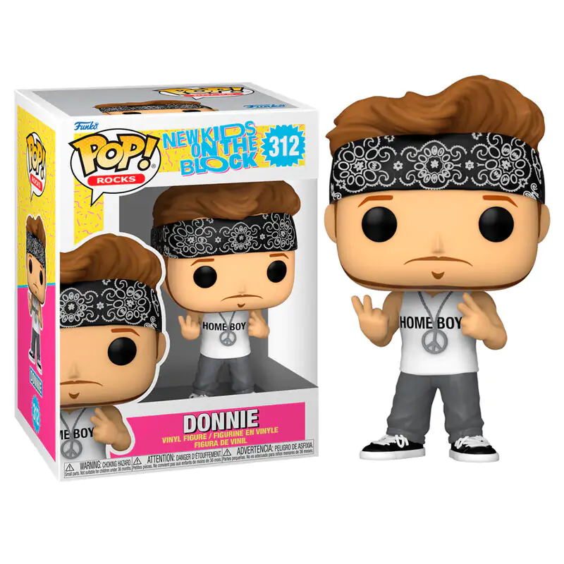 New Kids on the Block POP! Rocks Vinyl Figura Donnie 9 cm fotografija izdelka