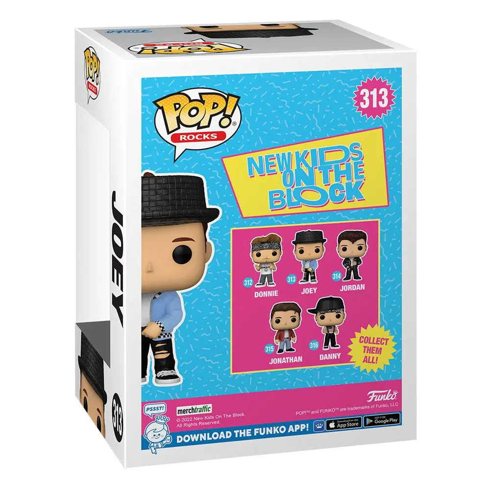 New Kids on the Block POP! Rocks Vinyl Figura Joey 9 cm fotografija izdelka