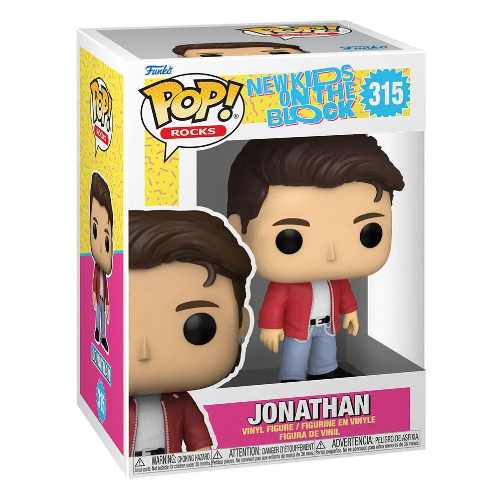 New Kids on the Block POP! Rocks Vinyl Figura Jonathan 9 cm fotografija izdelka