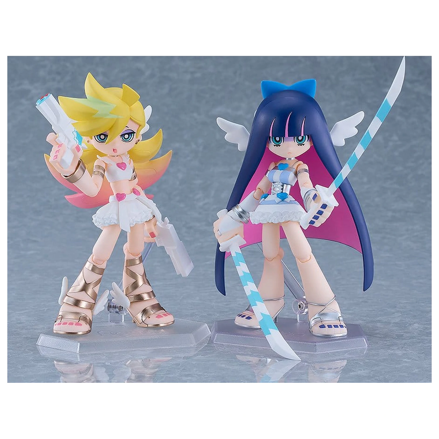 New Panty & Stocking with Garterbelt Figma Akcijske figurice 2-Pack Panty & Stocking: Angel ver. 12 cm fotografija izdelka