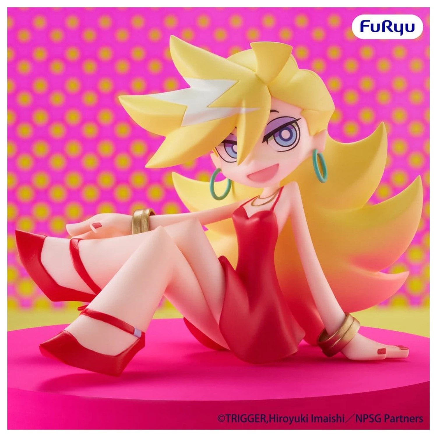 New Panty & Stocking with Garterbelt PVC figura zamašek za rezance -Panty Anarchy- 9 cm fotografija izdelka