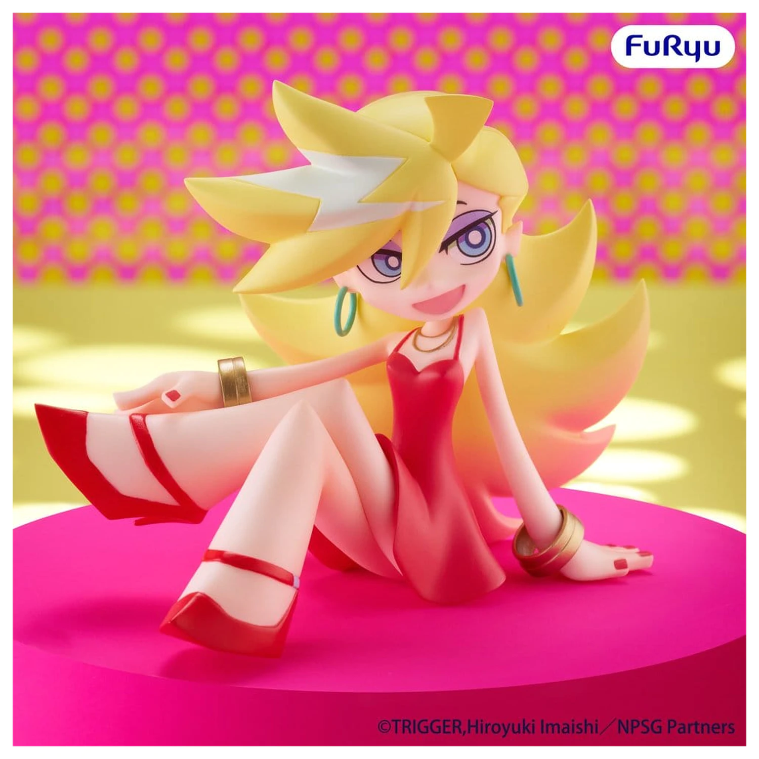 New Panty & Stocking with Garterbelt PVC figura zamašek za rezance -Panty Anarchy- 9 cm fotografija izdelka