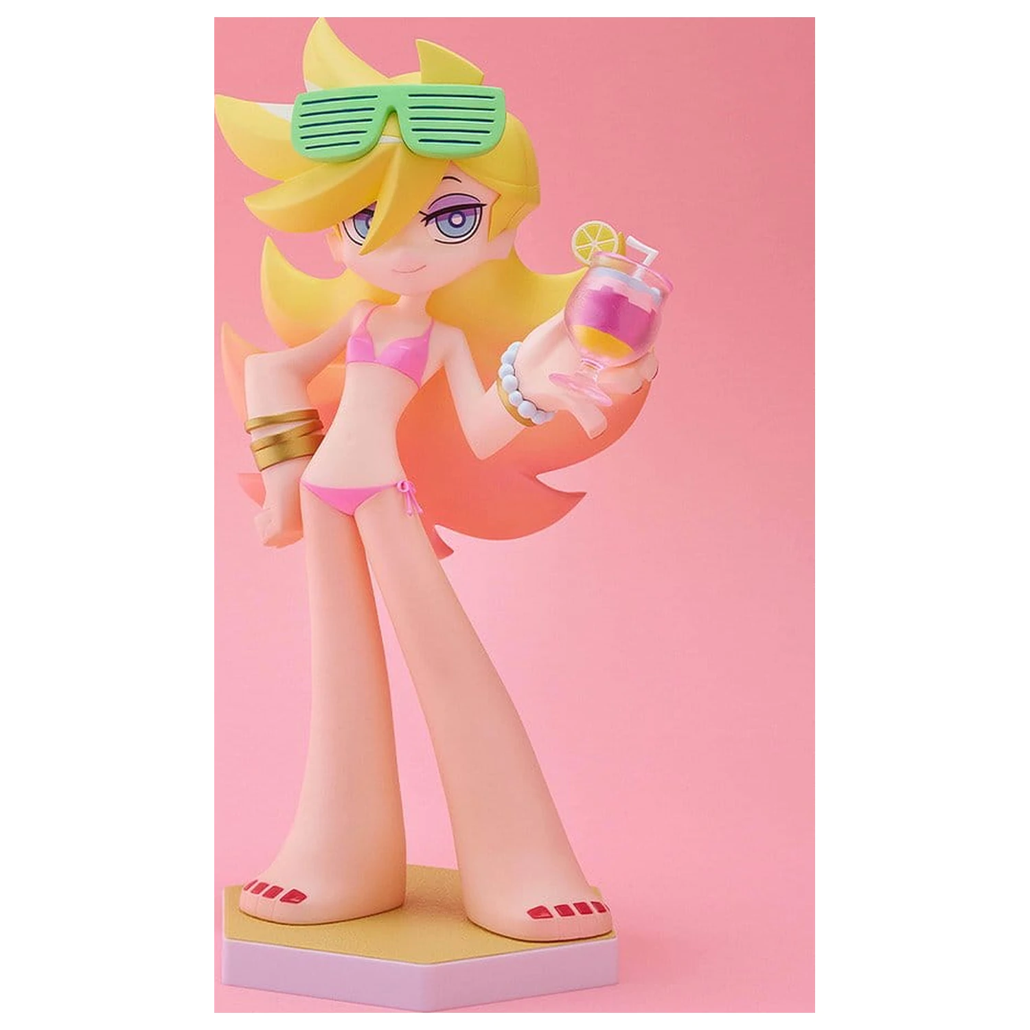 New Panty & Stocking with Garterbelt Pop Up Parade Figurica Beach Queens Panty L Size 19 cm fotografija izdelka