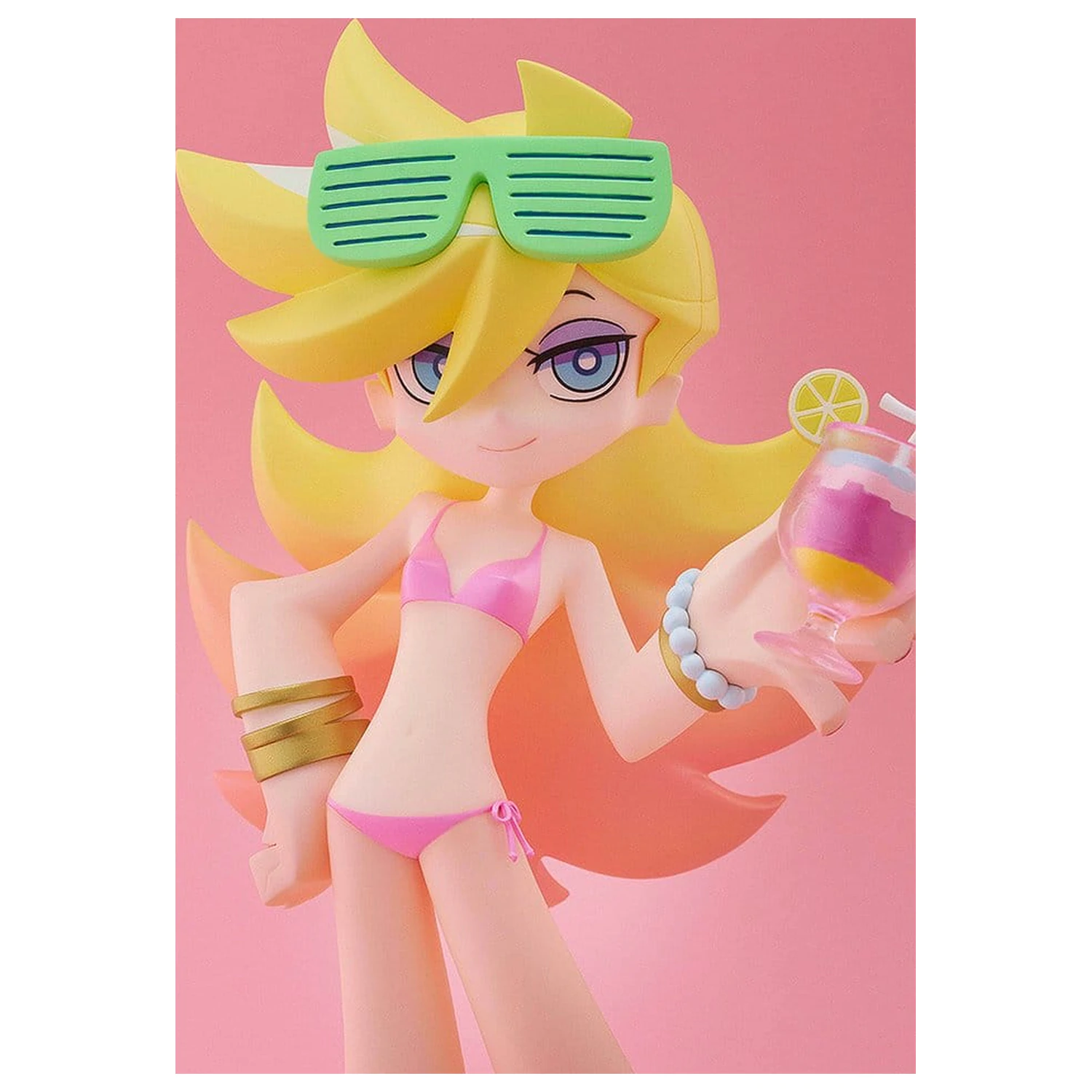 New Panty & Stocking with Garterbelt Pop Up Parade Figurica Beach Queens Panty L Size 19 cm fotografija izdelka
