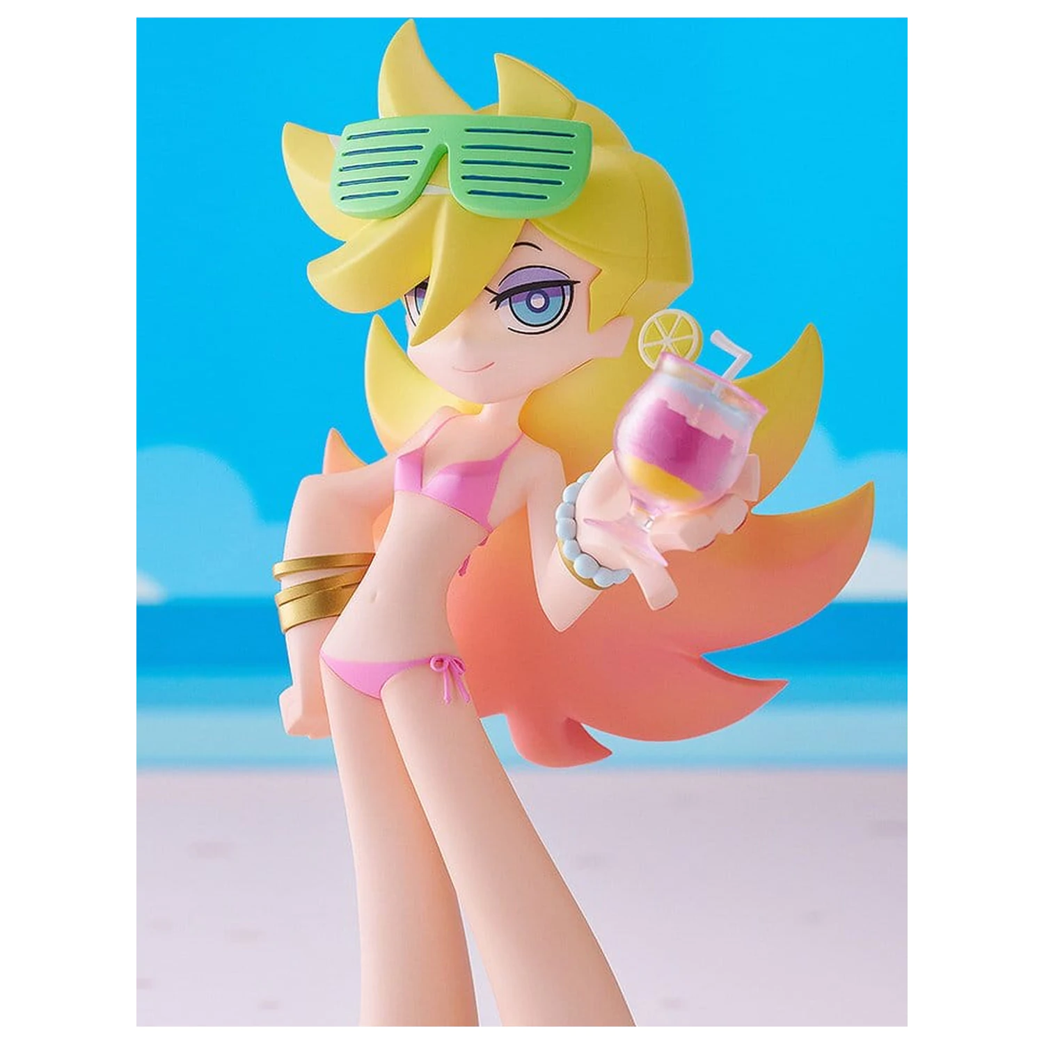 New Panty & Stocking with Garterbelt Pop Up Parade Figurica Beach Queens Panty L Size 19 cm fotografija izdelka