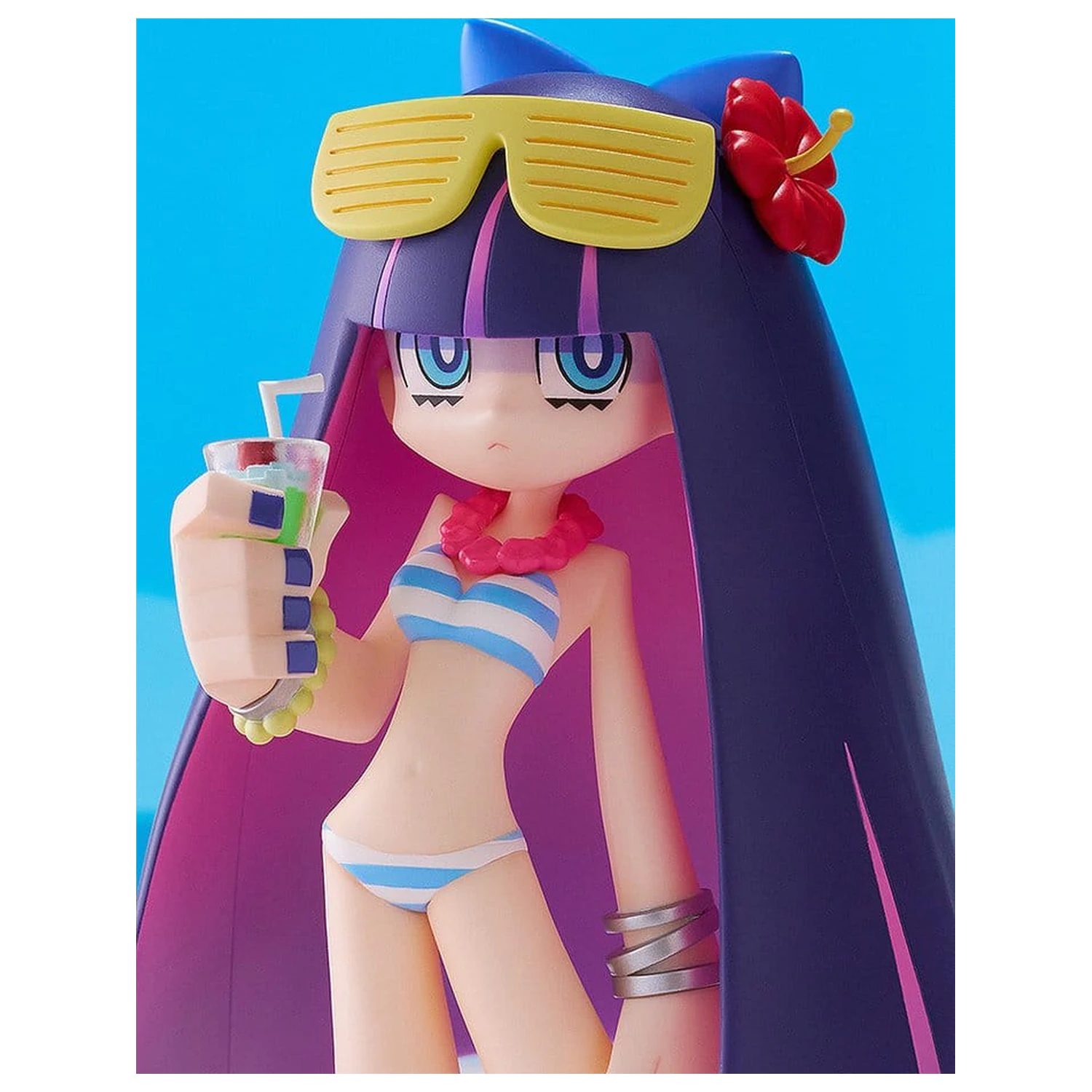 New Panty & Stocking with Garterbelt Pop Up Parade Figura Beach Queens Stocking L velikost 19 cm fotografija izdelka