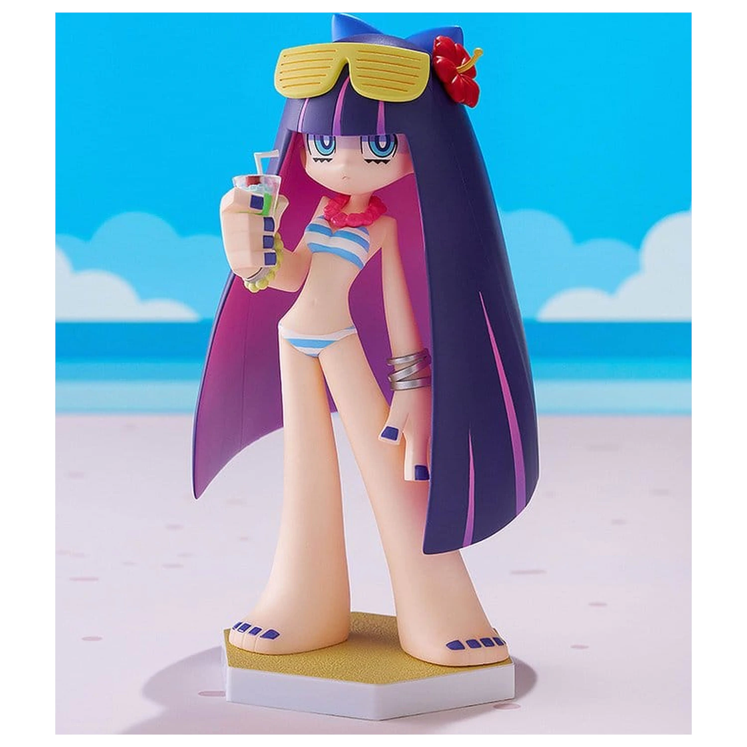 New Panty & Stocking with Garterbelt Pop Up Parade Figura Beach Queens Stocking L velikost 19 cm fotografija izdelka