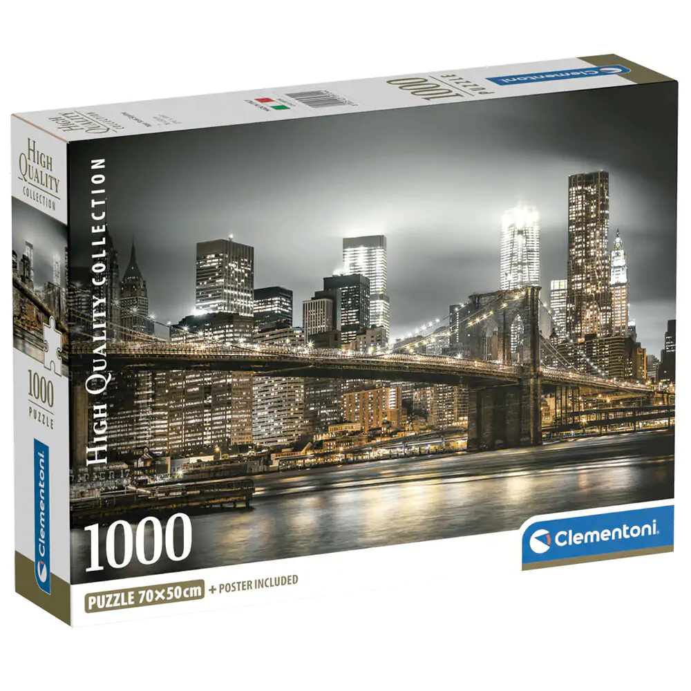 Puzzle New York Skyline 1000 kosov fotografija izdelka