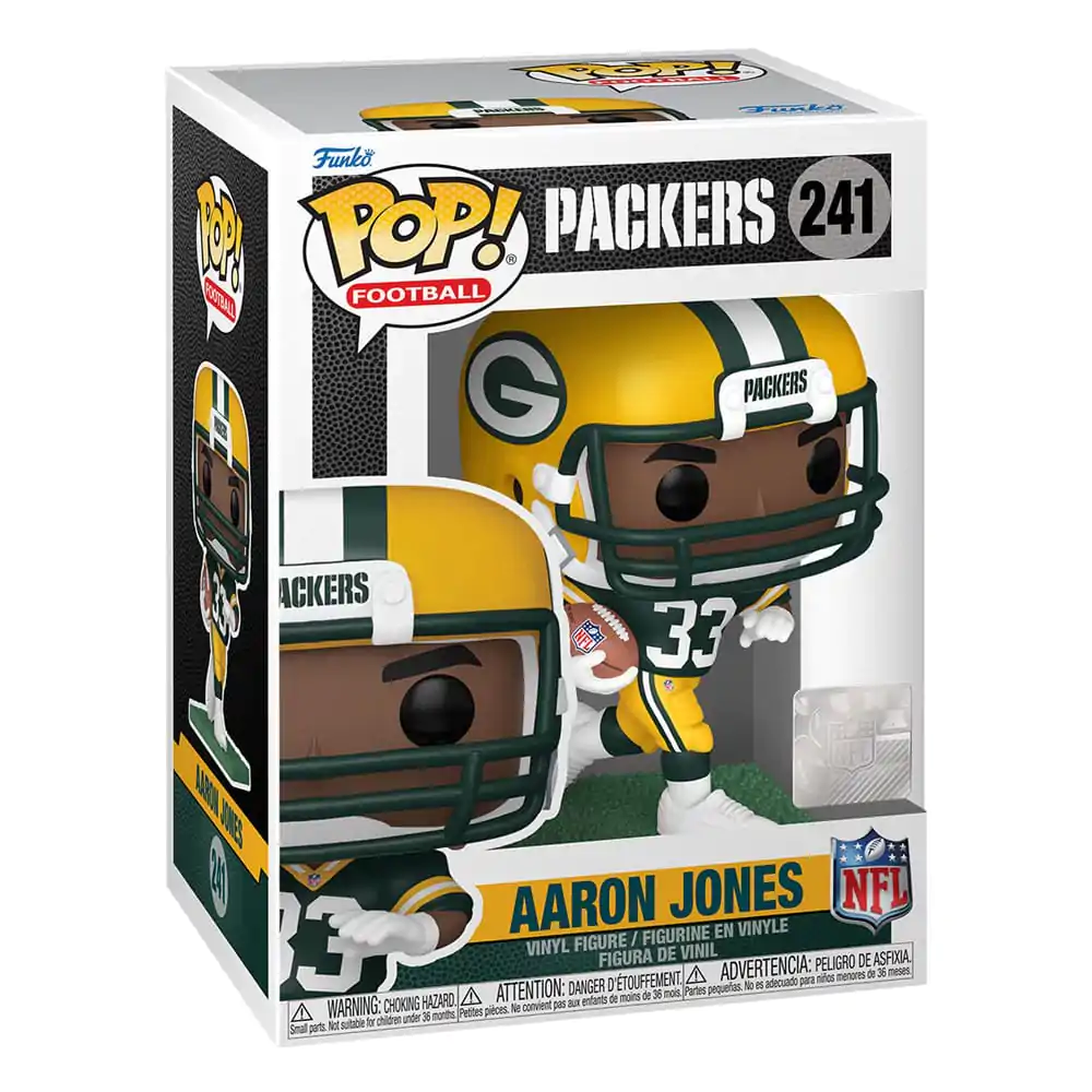 NFL POP! Football Vinilna Figura Packers - Aaron Jones 9 cm fotografija izdelka