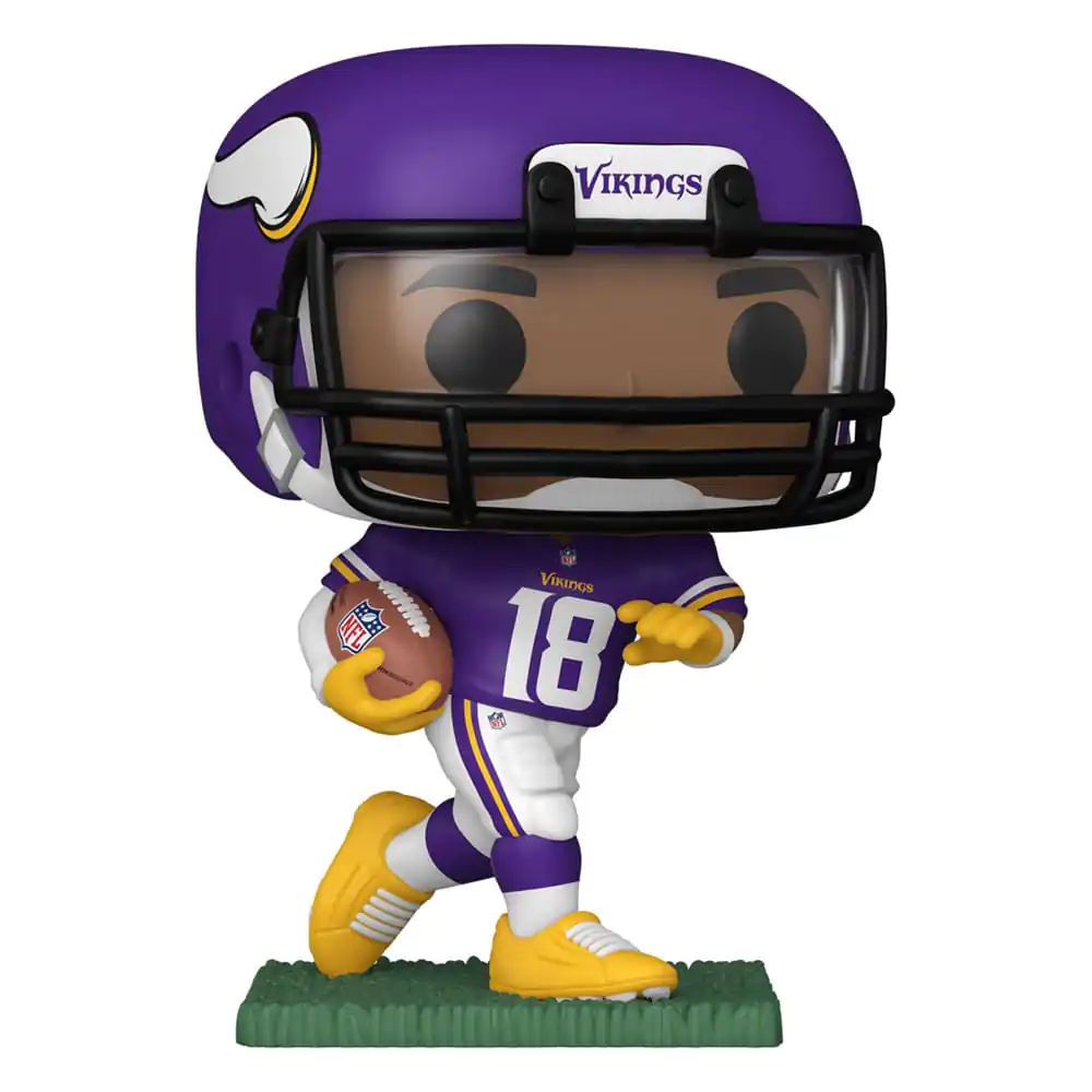 NFL POP! Football Vinil Figura Vikings - Justin Jefferson 9 cm fotografija izdelka