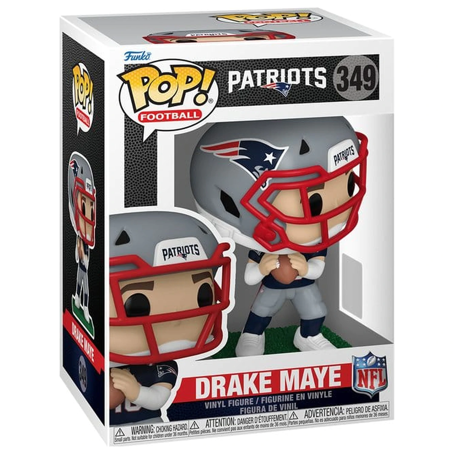 NFL Funko POP! Vinilna figurica Drake Maye 9 cm fotografija izdelka