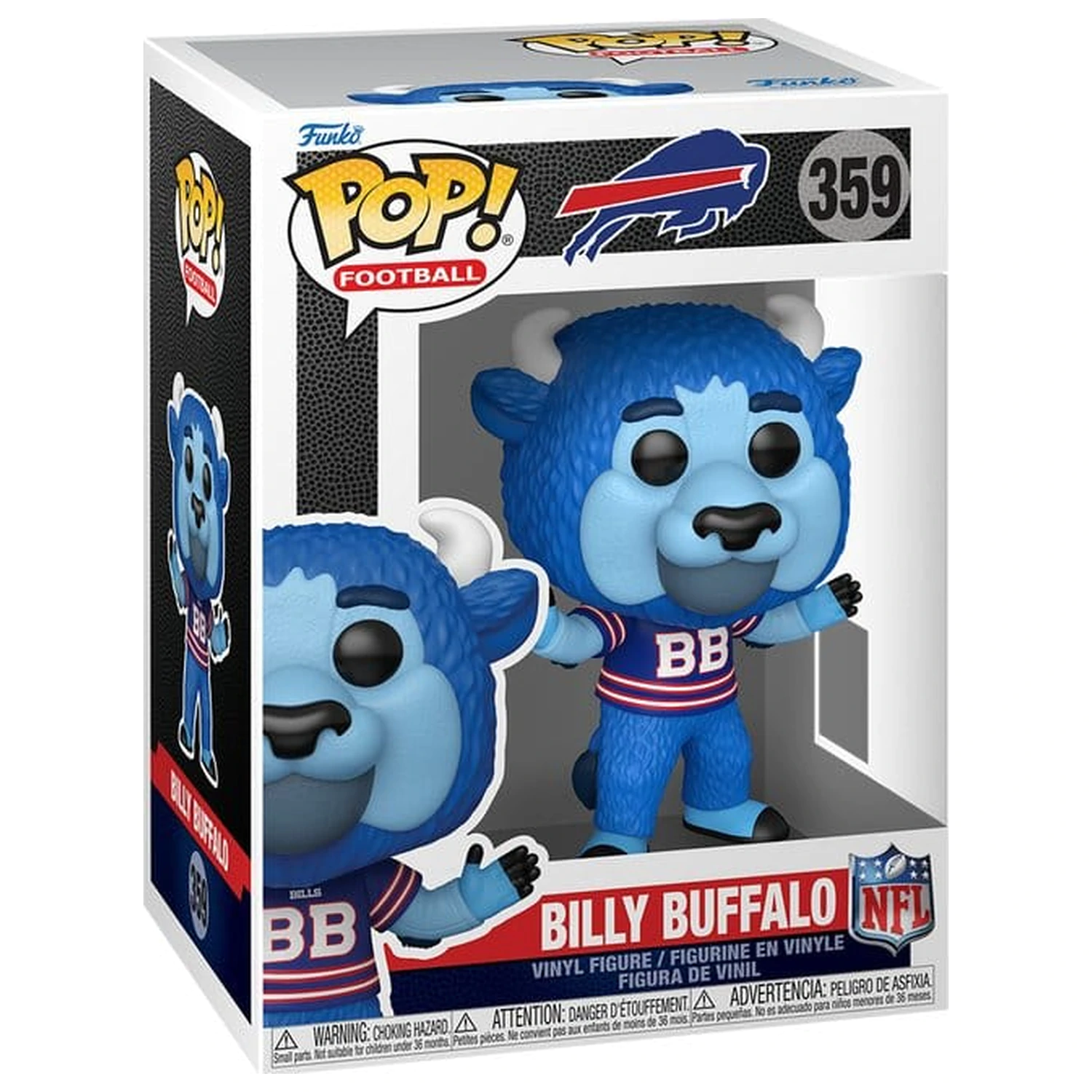 NFL Funko POP! vinilna figura maskote: Bills- Billy Buffalo 9 cm fotografija izdelka