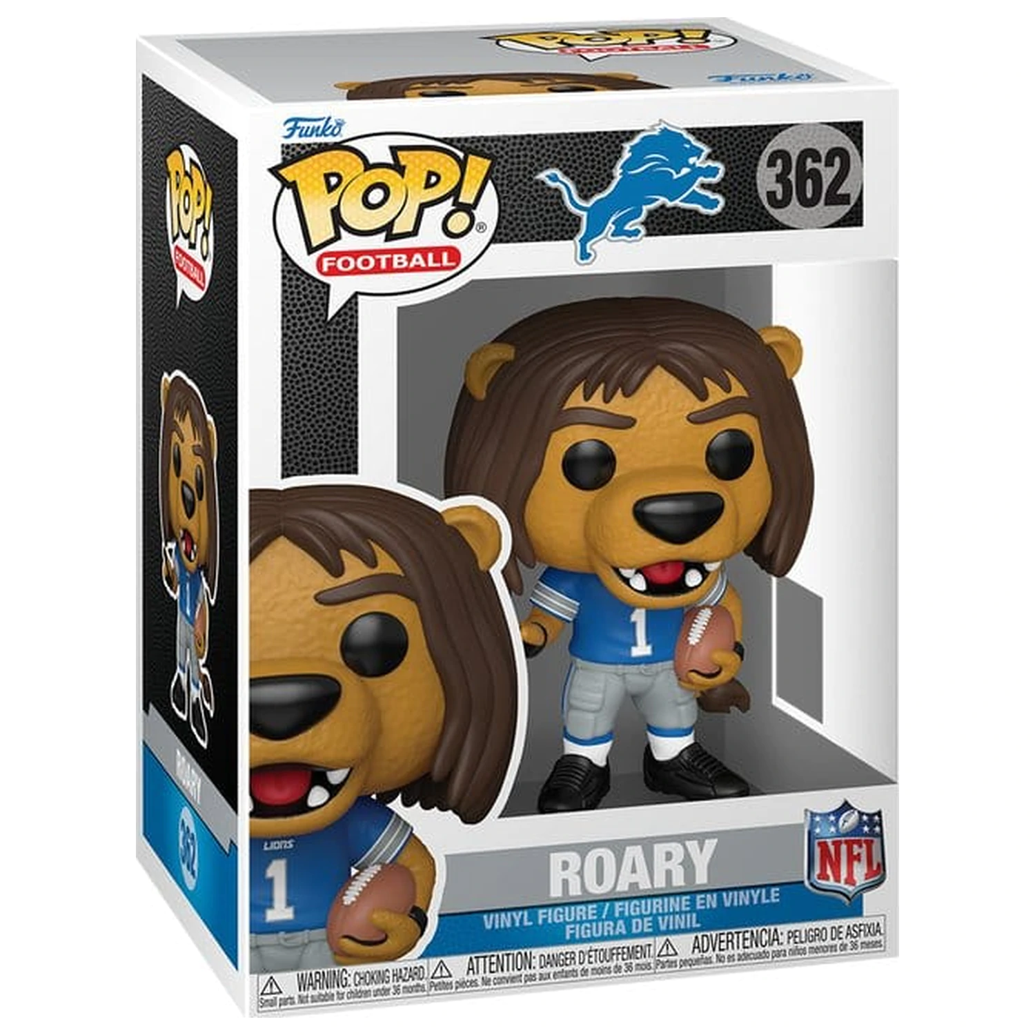 NFL Funko POP! vinilna figura Maskote: Lions - Roary 9 cm fotografija izdelka