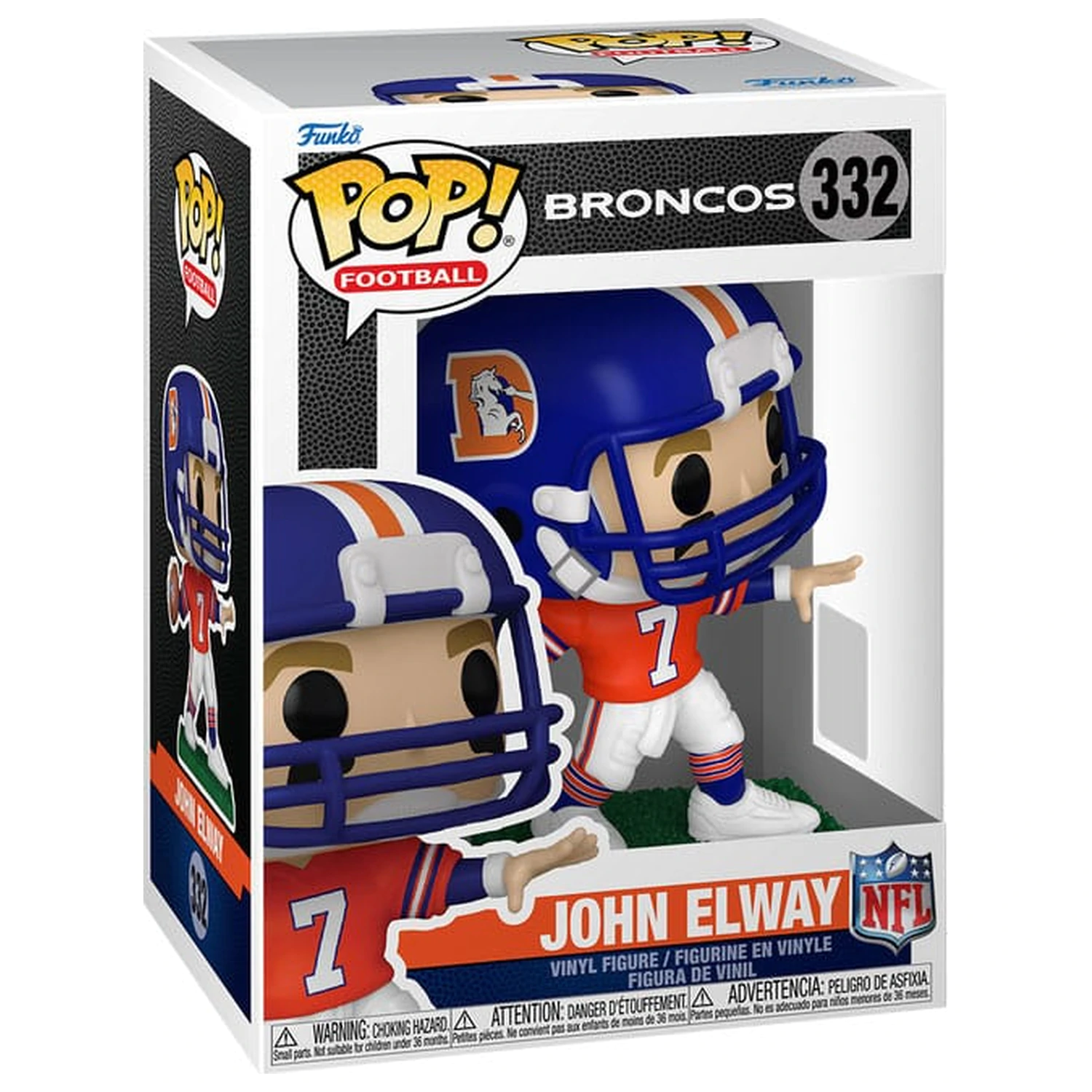 NFL: Legends Funko POP! Sports Vinilna figura Legends- John Elway(Broncos) 9 cm fotografija izdelka