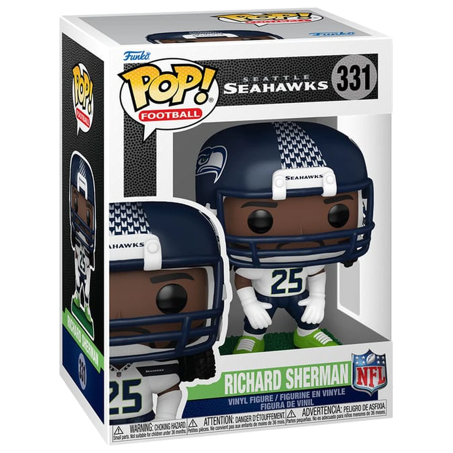 NFL: Legends zabavna vinilna figura POP! Sports Legends- Richard Sherman(Seahawks) 9 cm fotografija izdelka