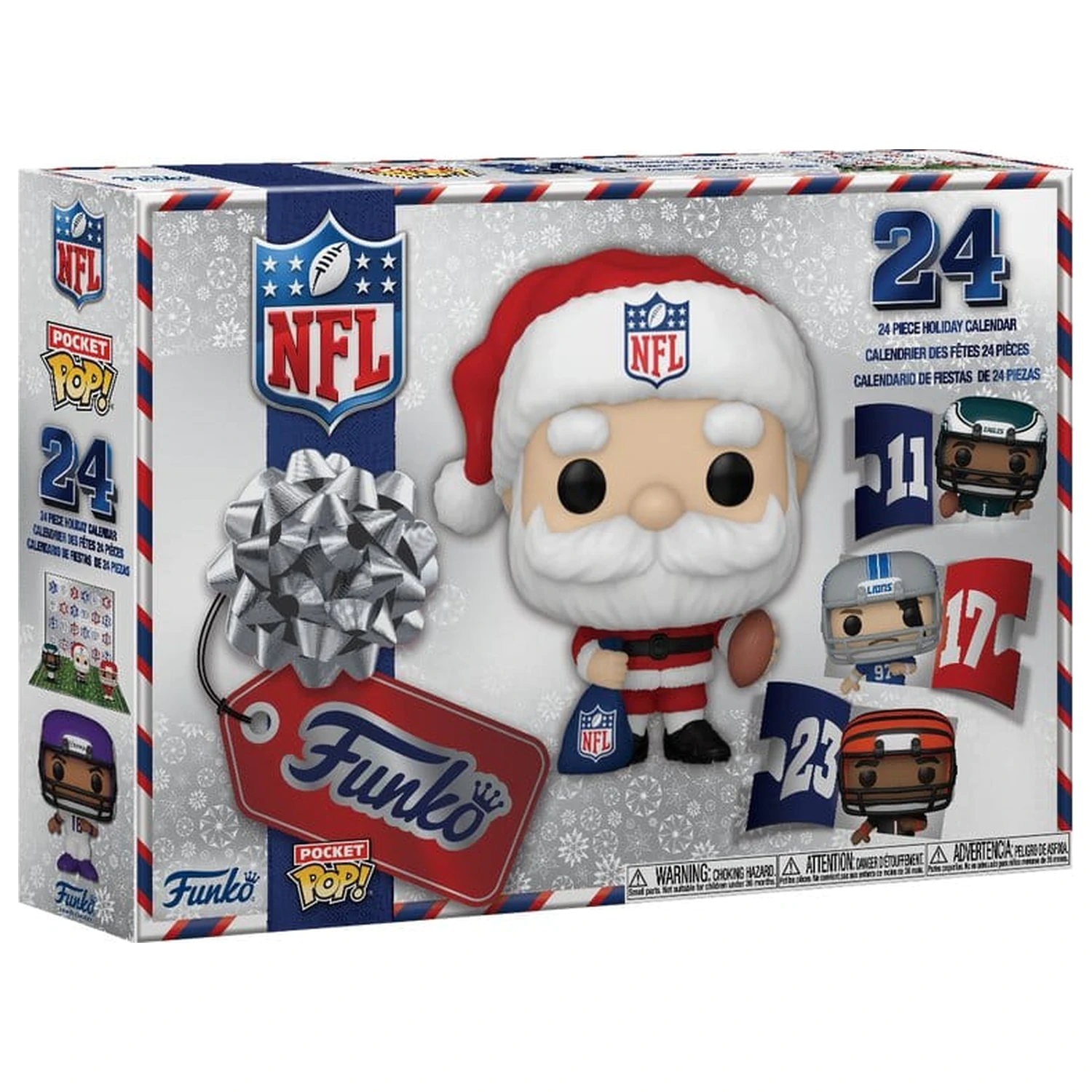 NFL Pocket Funko POP! 24-dnevni odštevalni adventni koledar fotografija izdelka