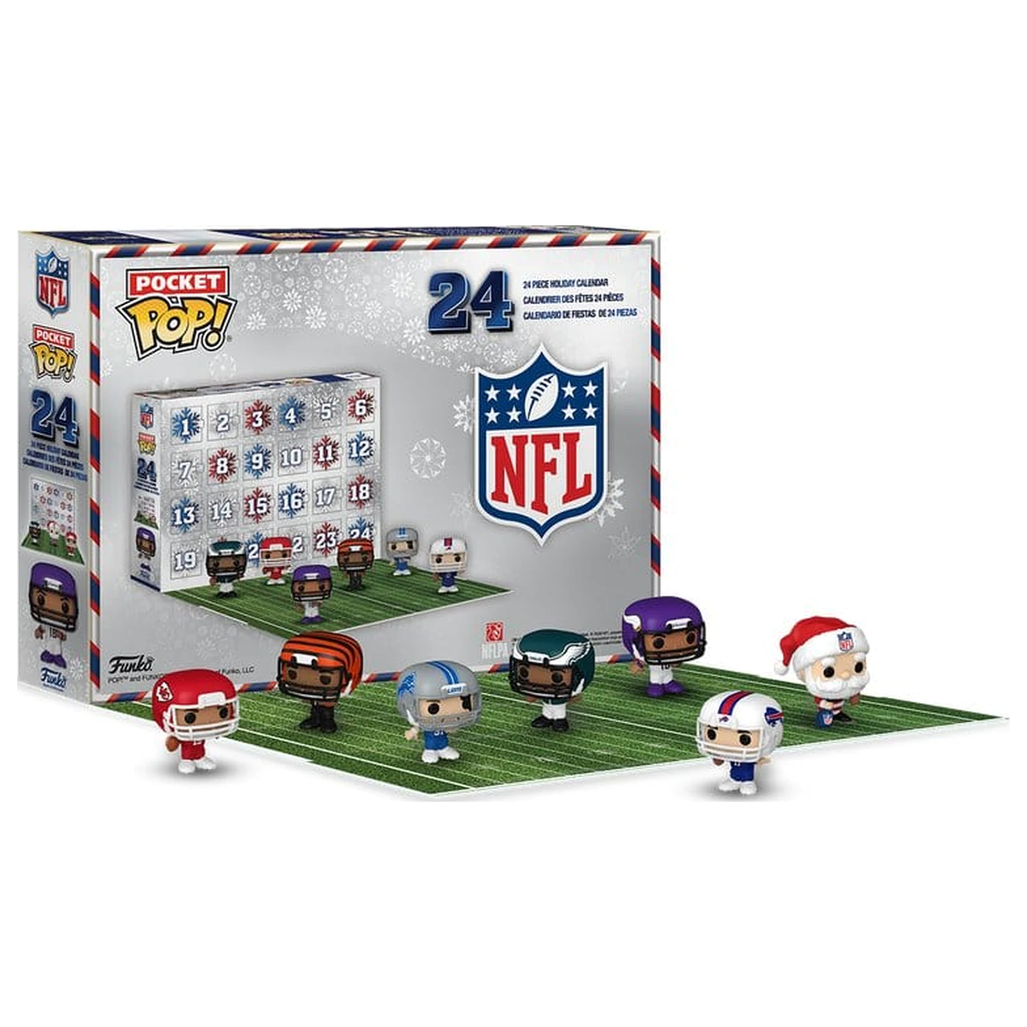 NFL Pocket Funko POP! 24-dnevni odštevalni adventni koledar fotografija izdelka