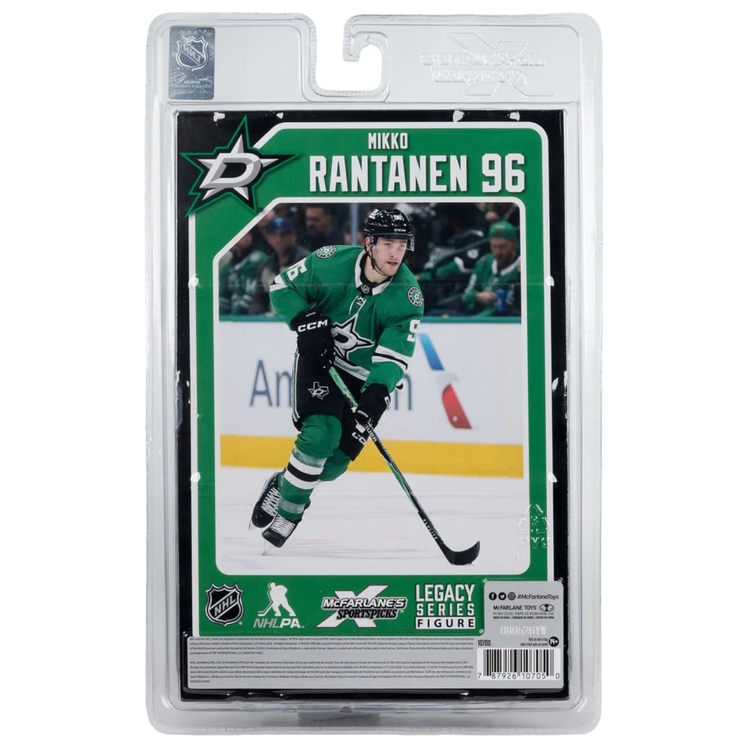NHL McFarlane SportsPicks figurica Mikko Rantanen (Dallas Stars Retro) 18 cm fotografija izdelka
