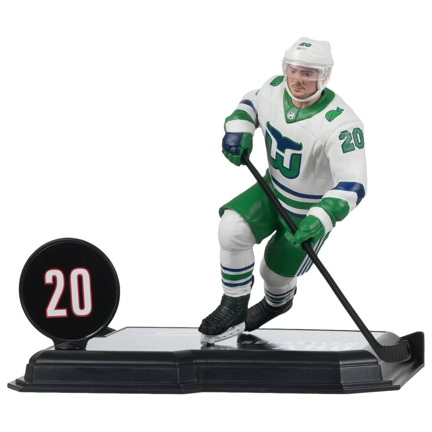 NHL McFarlane SportsPicks figurica Sebastian Aho (Hartford Whalers Retro) 18 cm fotografija izdelka