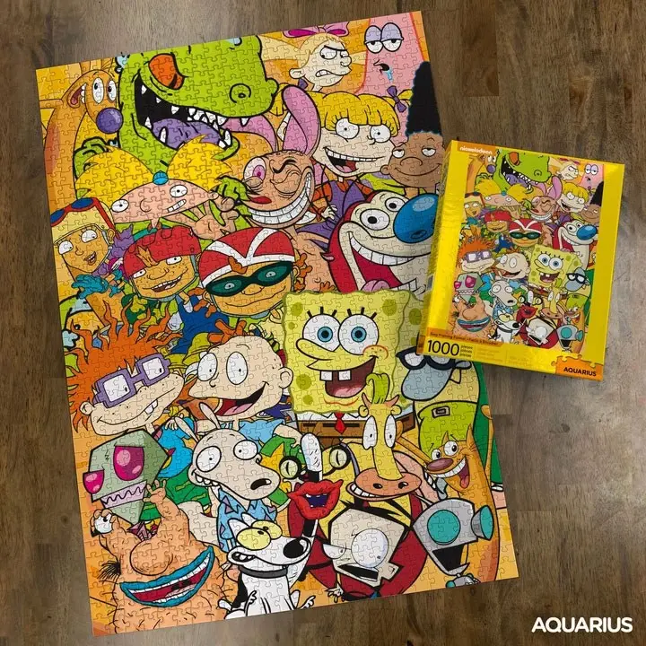 Nickelodeon Sestavljanka Igralska zasedba (1000 kosov) fotografija izdelka