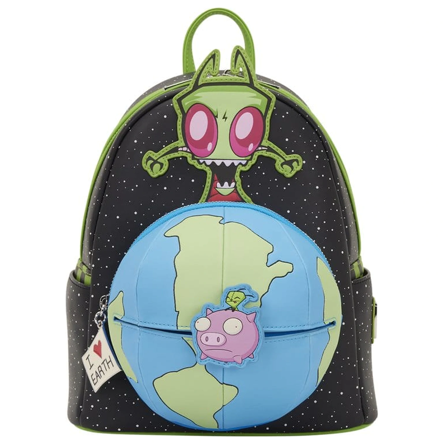 Nickelodeon by Loungefly mini nahrbtnik Invader Zim Glow fotografija izdelka