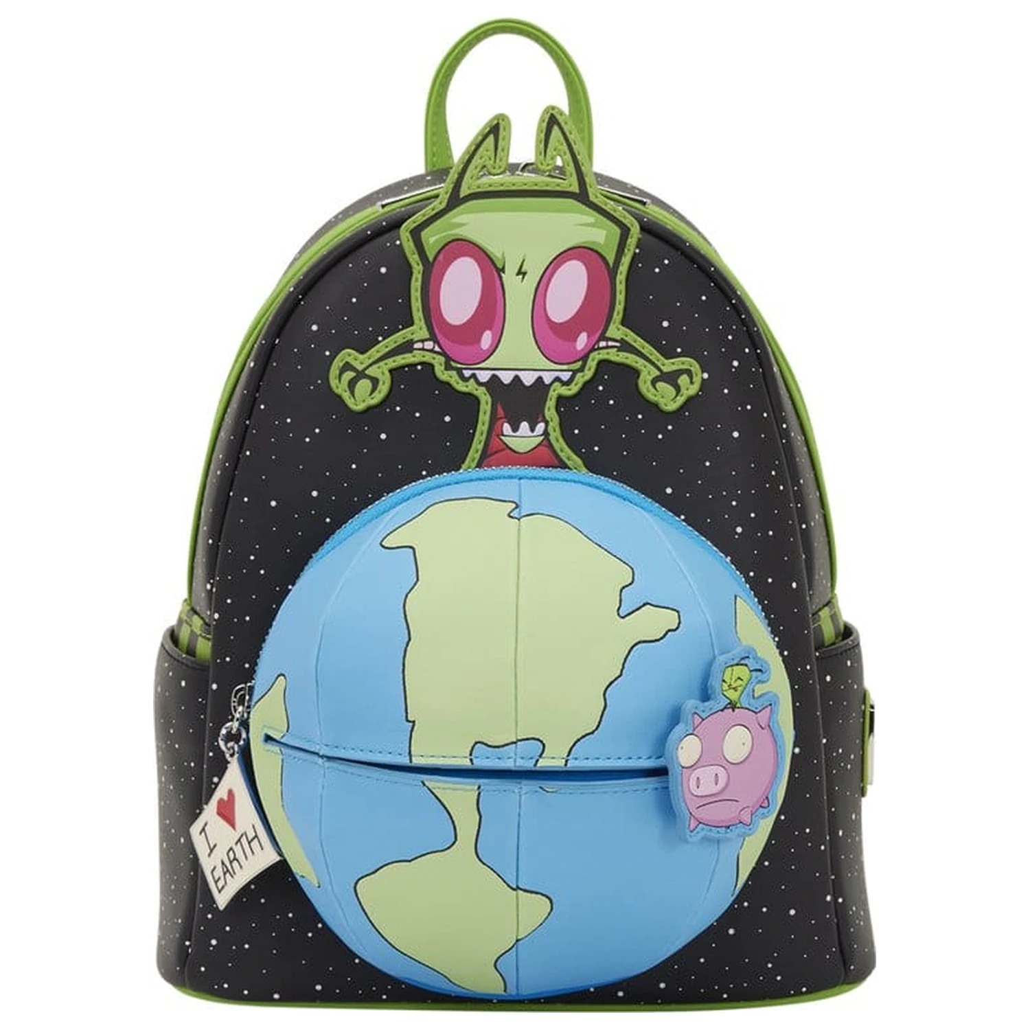 Nickelodeon by Loungefly mini nahrbtnik Invader Zim Glow fotografija izdelka