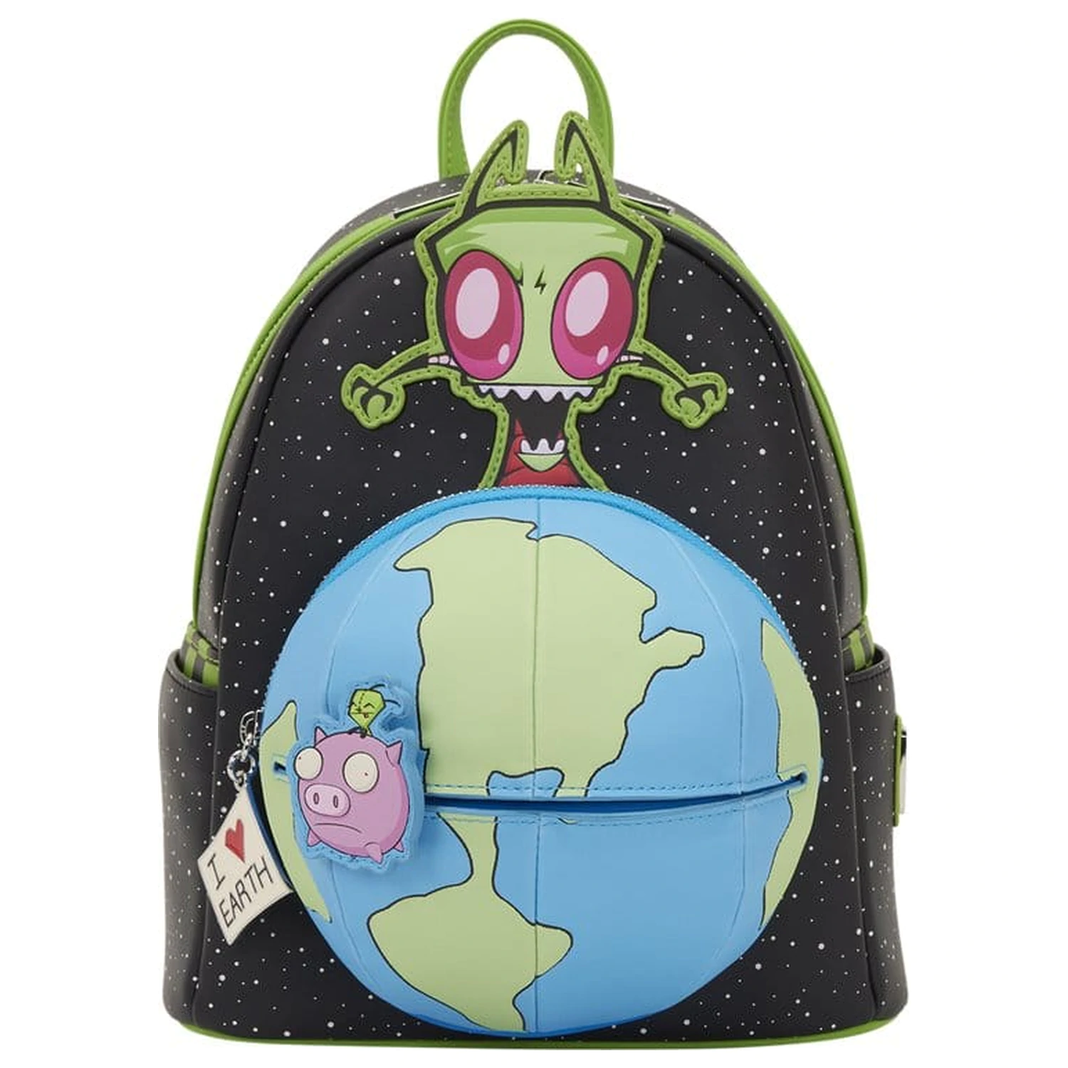 Nickelodeon by Loungefly mini nahrbtnik Invader Zim Glow fotografija izdelka