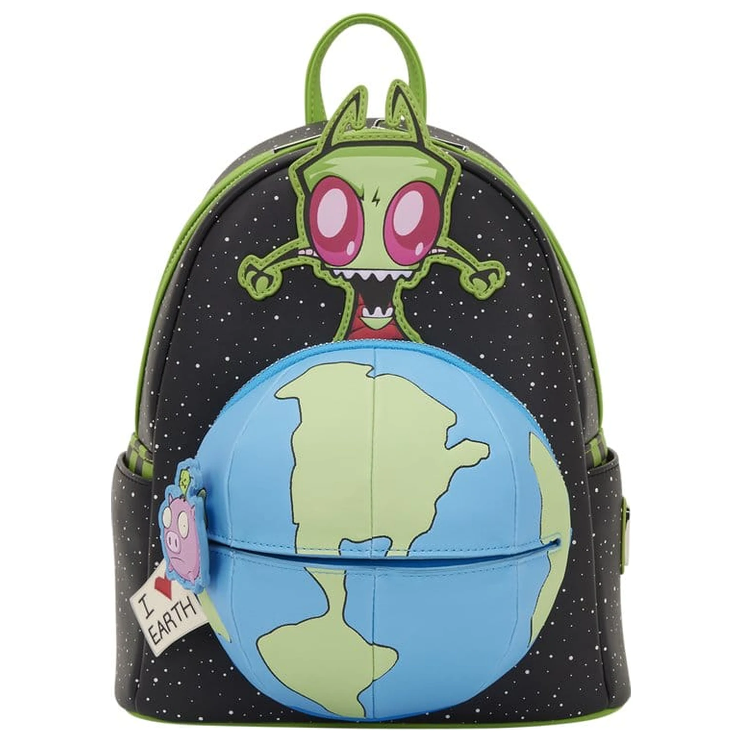 Nickelodeon by Loungefly mini nahrbtnik Invader Zim Glow fotografija izdelka