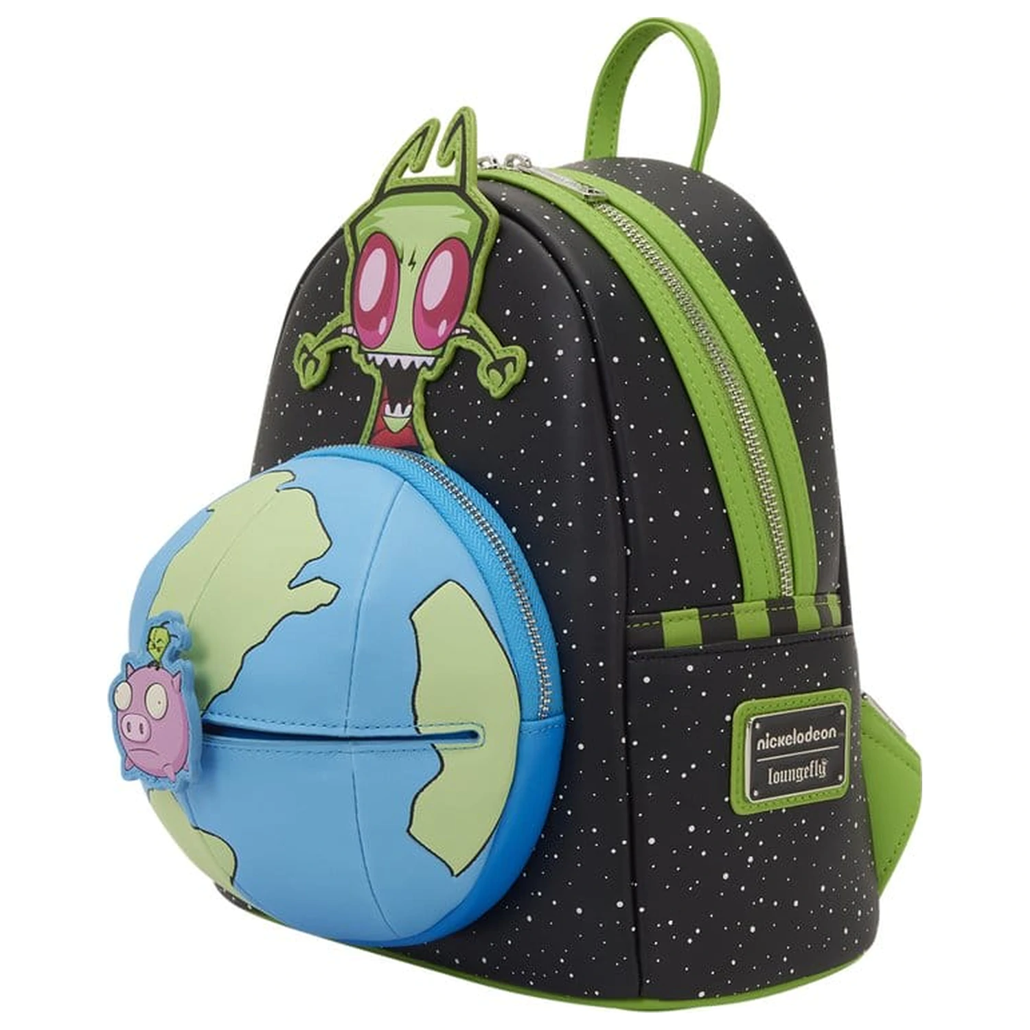 Nickelodeon by Loungefly mini nahrbtnik Invader Zim Glow fotografija izdelka