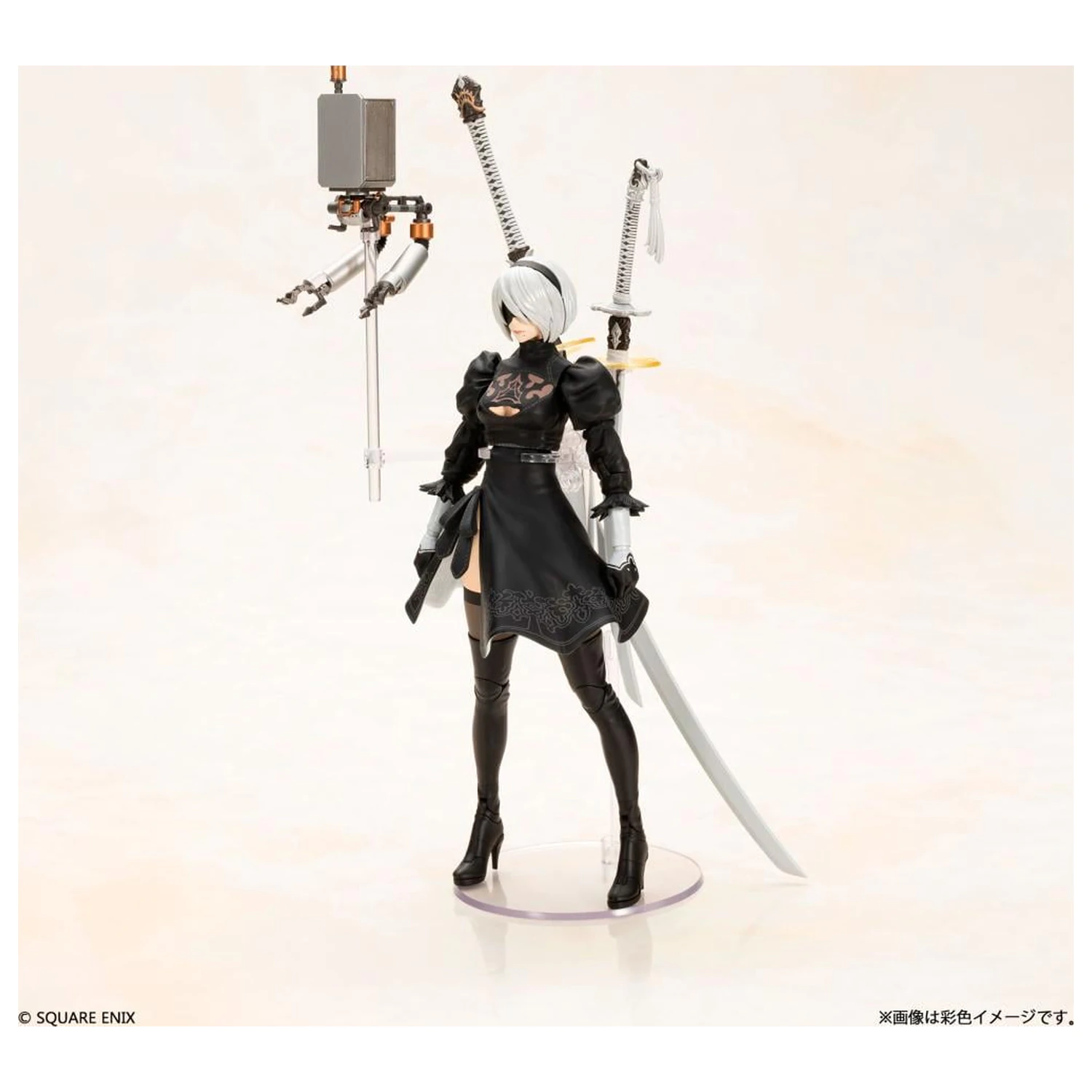 NieR:Automata 2B plastični model za sestavljanje 15 cm fotografija izdelka