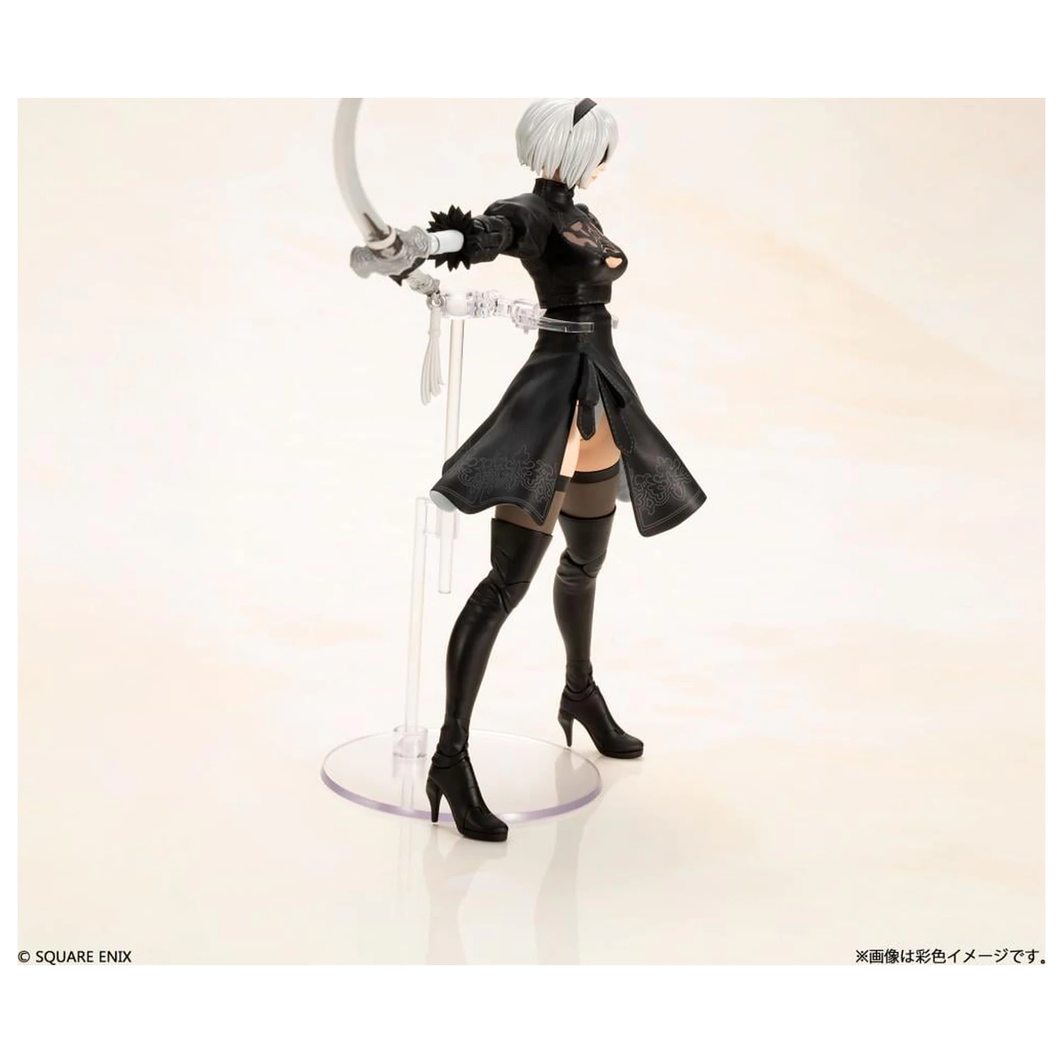 NieR:Automata 2B plastični model za sestavljanje 15 cm fotografija izdelka
