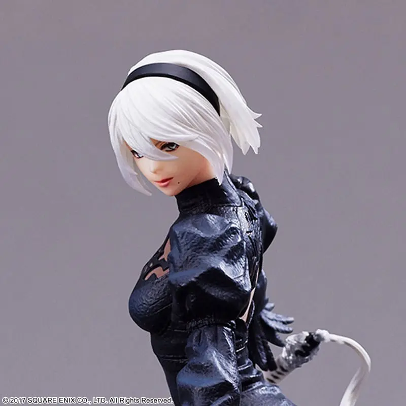 NieR:Automata FORM-ISM PVC kip YoRHa Android 2B (YoRHa No.2 Type B) Brez očal Različica 18 cm fotografija izdelka