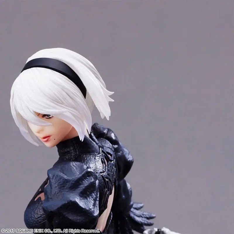 NieR:Automata FORM-ISM PVC kip YoRHa Android 2B (YoRHa No.2 Type B) Brez očal Različica 18 cm fotografija izdelka