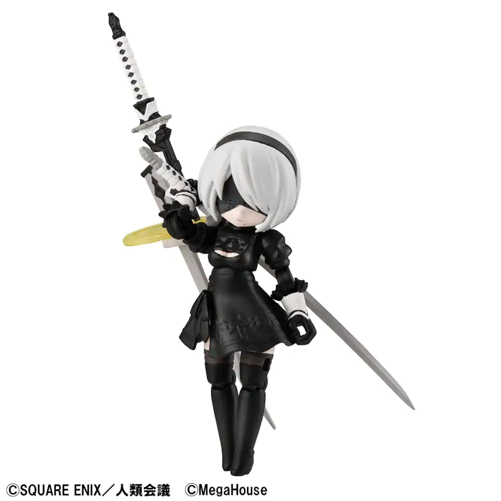 NieR: Automata Ver1.1a Desktop Army akcijska figura 2B 8 cm fotografija izdelka