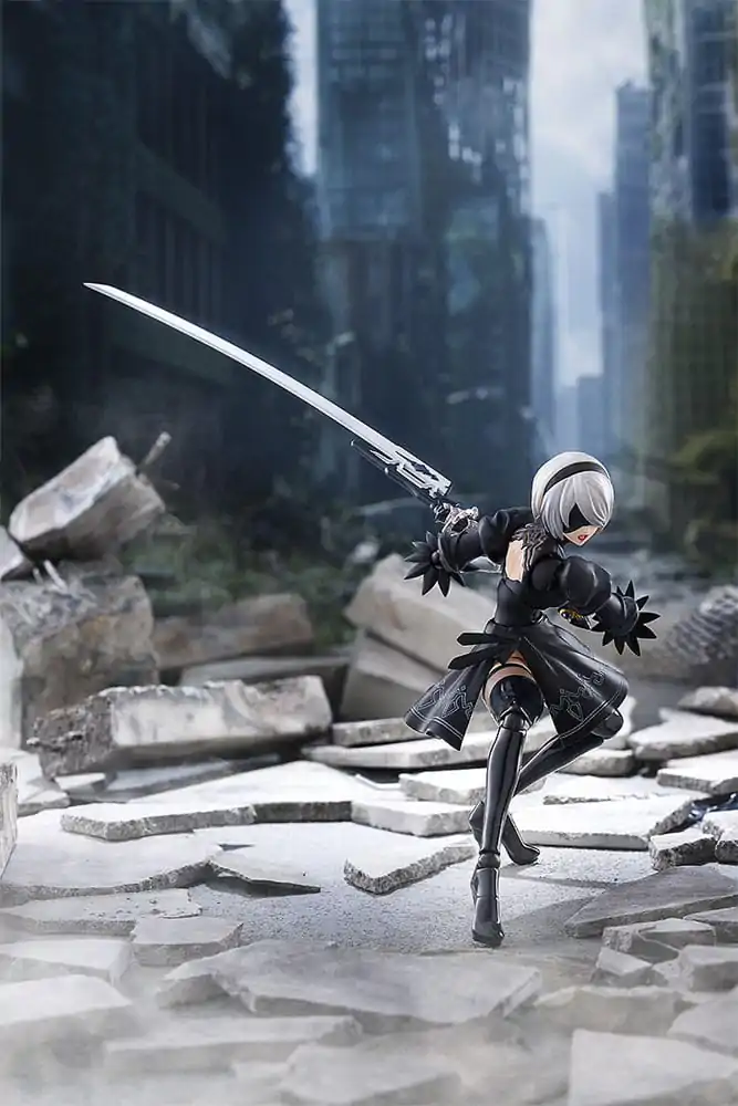 Nier:Automata Ver1.1a Figma Akcijska Figura 2B (YoRHa No.2 Type B) 16 cm fotografija izdelka