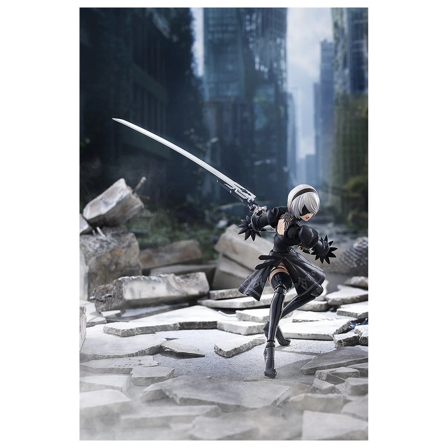 NieR:Automata Ver1.1a Figma Akcijska figura 2B (YoRHa No.2 Type B) 16 cm fotografija izdelka