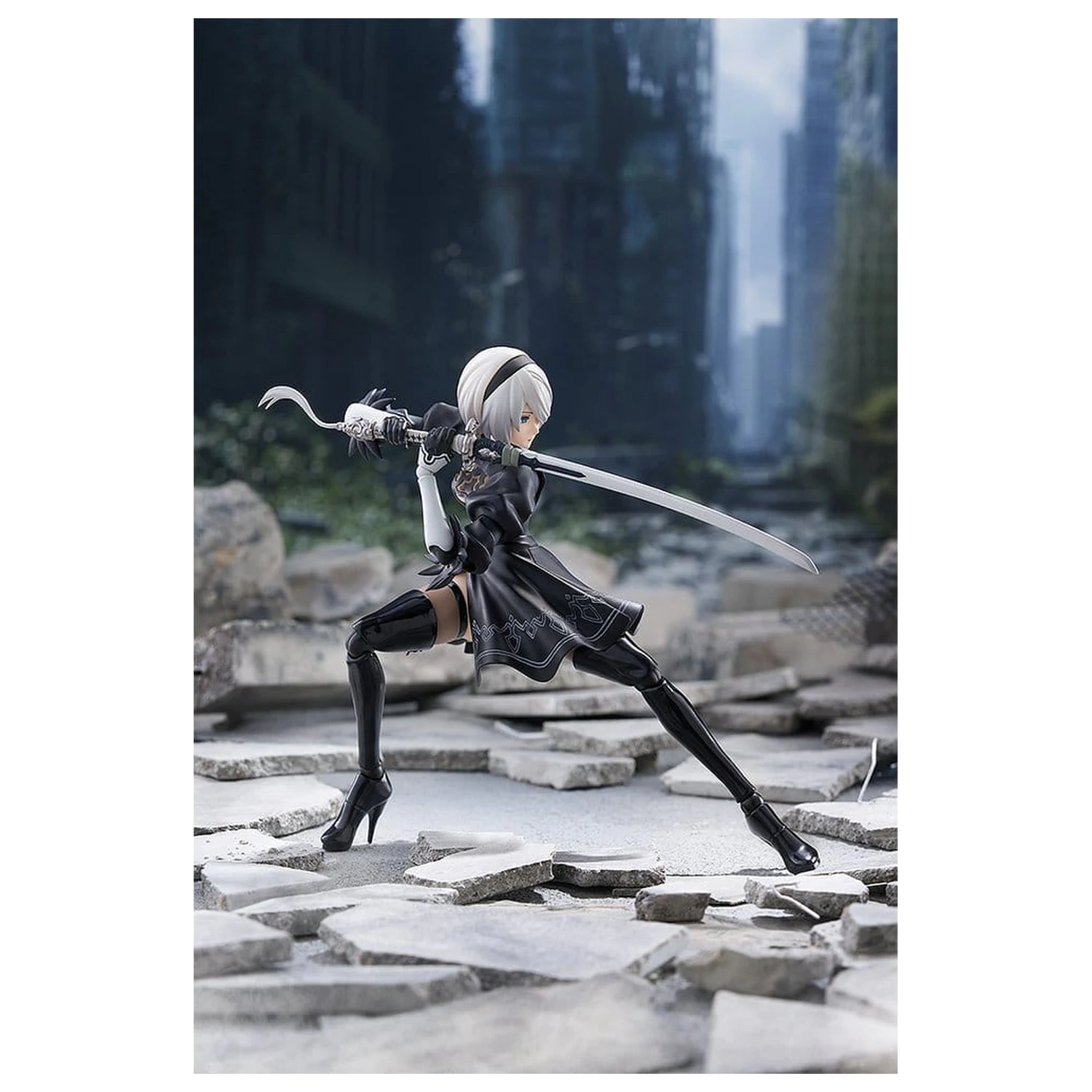 NieR:Automata Ver1.1a Figma Akcijska figura 2B (YoRHa No.2 Type B) 16 cm fotografija izdelka