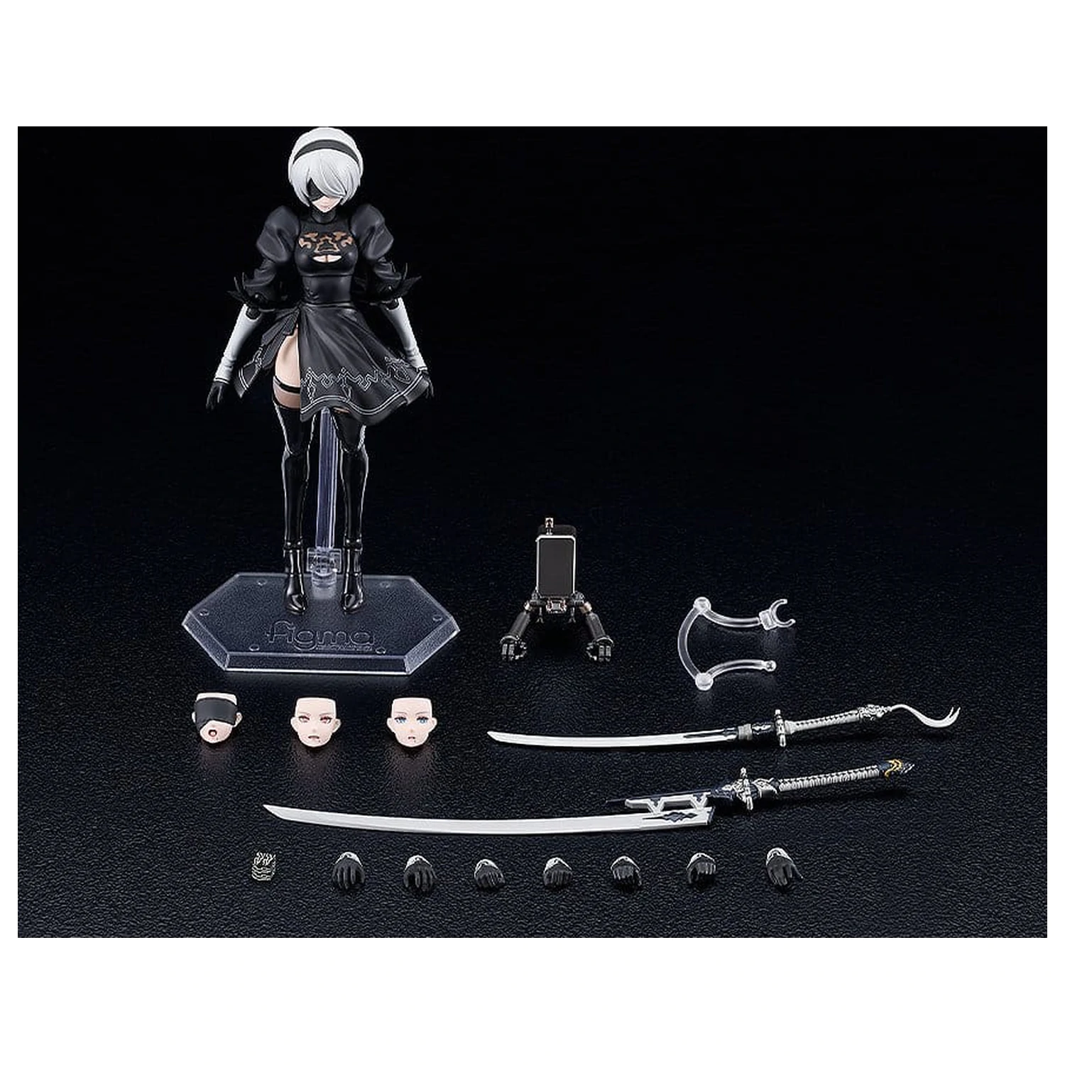 NieR:Automata Ver1.1a Figma Akcijska figura 2B (YoRHa No.2 Type B) 16 cm fotografija izdelka
