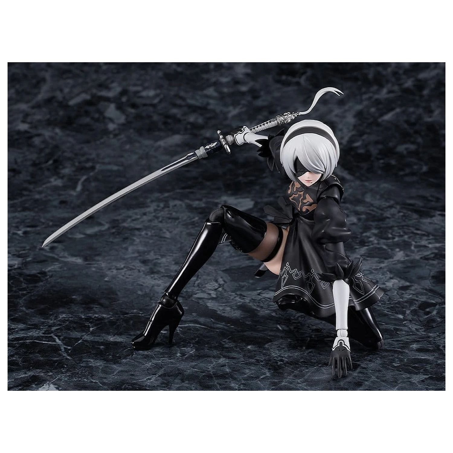 NieR:Automata Ver1.1a Figma Akcijska figura 2B (YoRHa No.2 Type B) 16 cm fotografija izdelka
