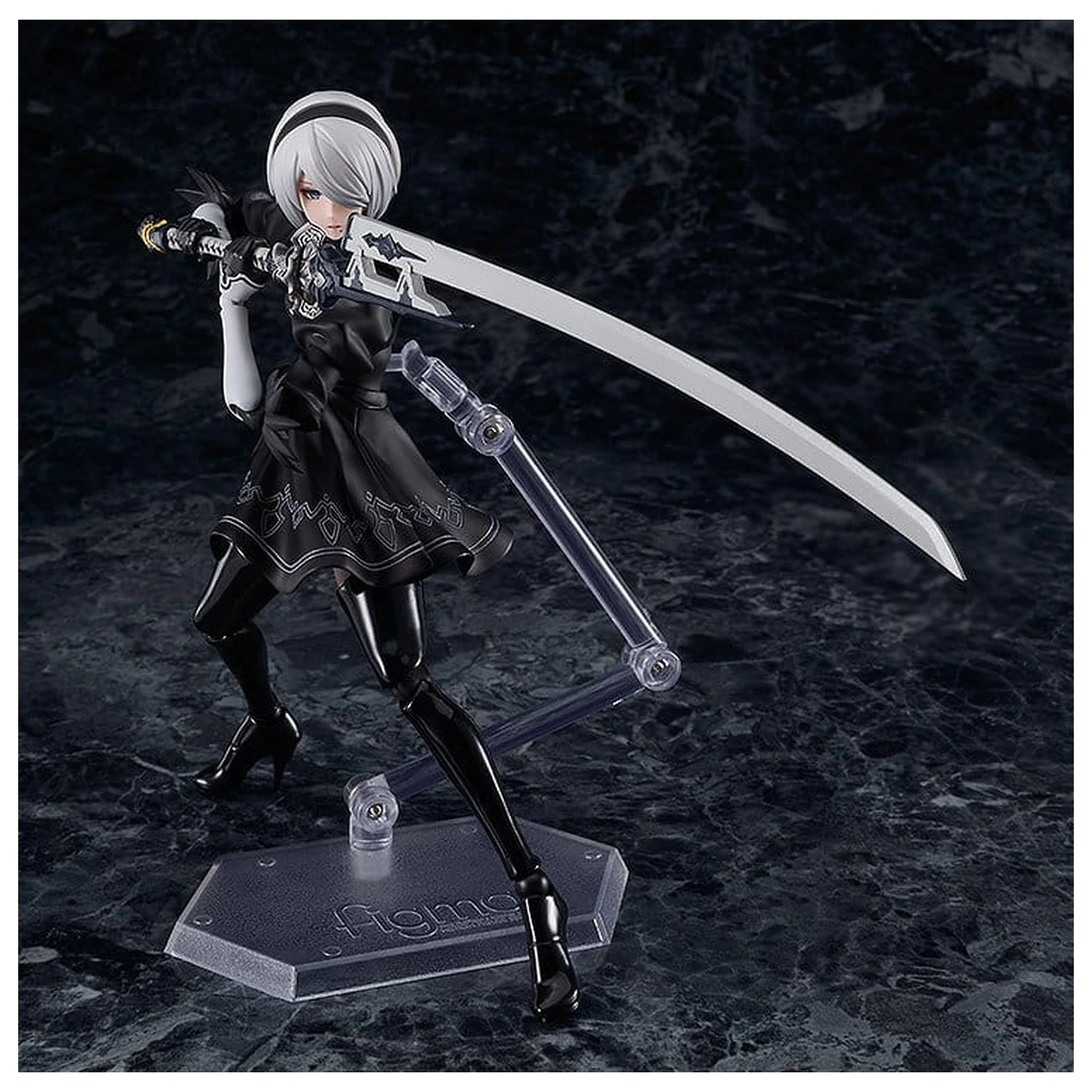 NieR:Automata Ver1.1a Figma Akcijska figura 2B (YoRHa No.2 Type B) 16 cm fotografija izdelka